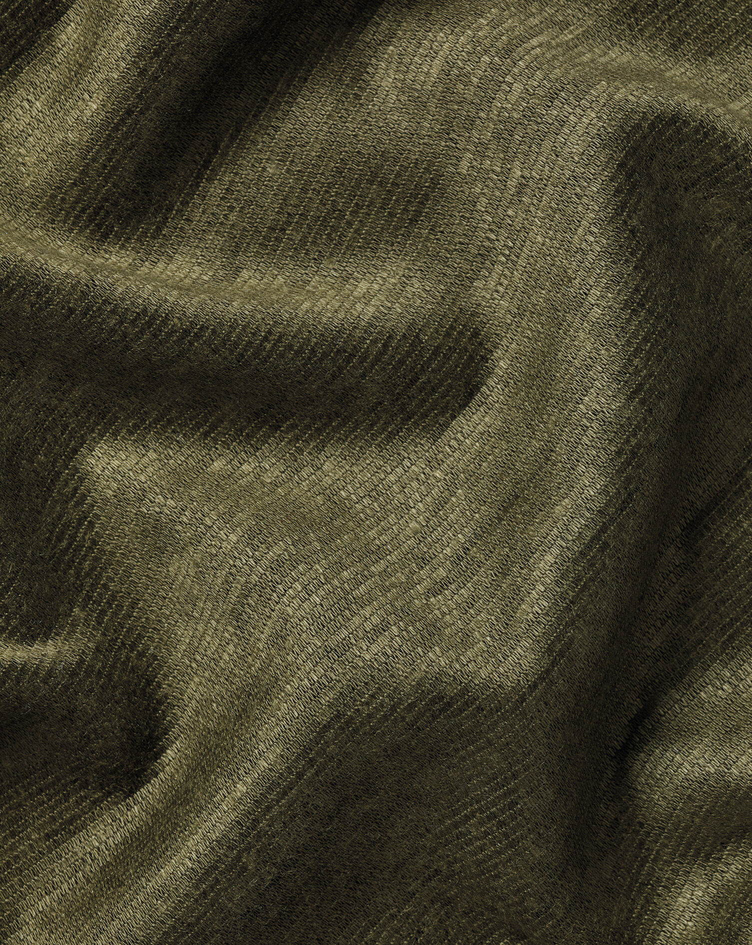 Pure Linen Polo - Olive