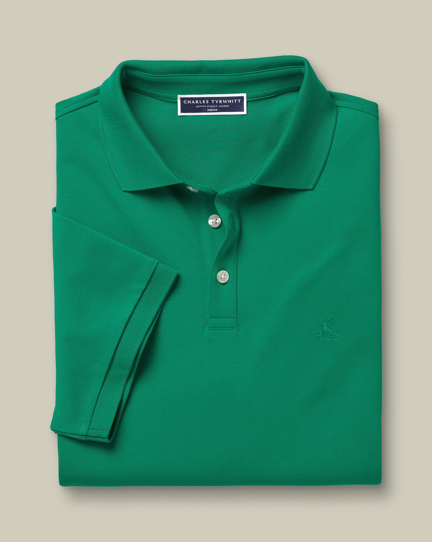 Pique Polo - Bright Green