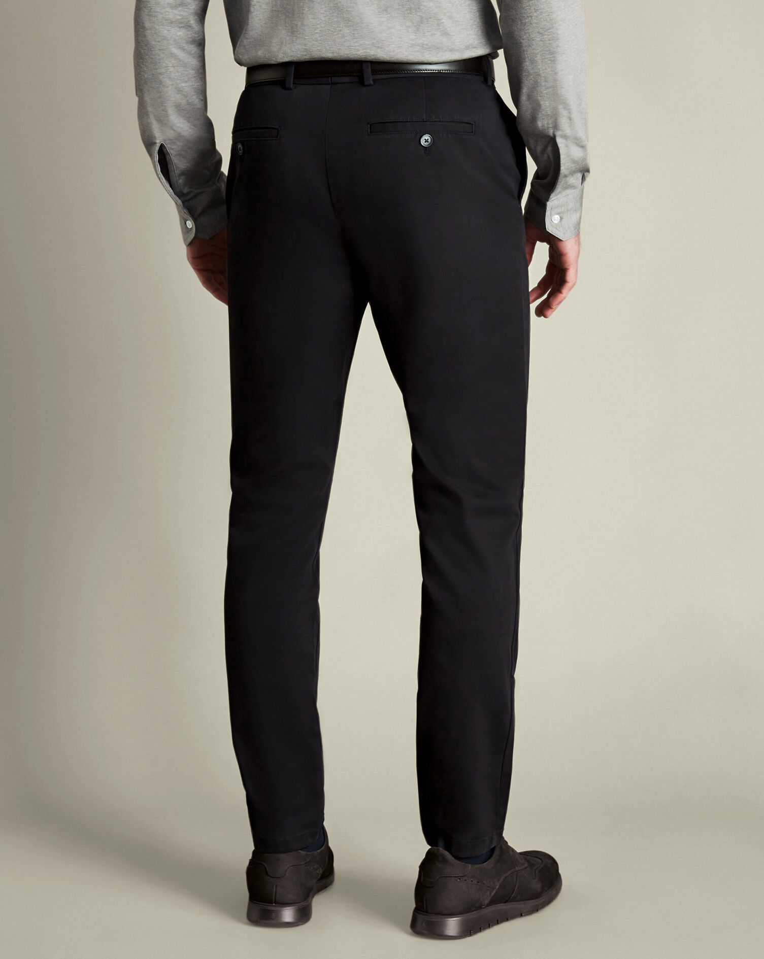Ultimate Non-Iron Chinos - Black