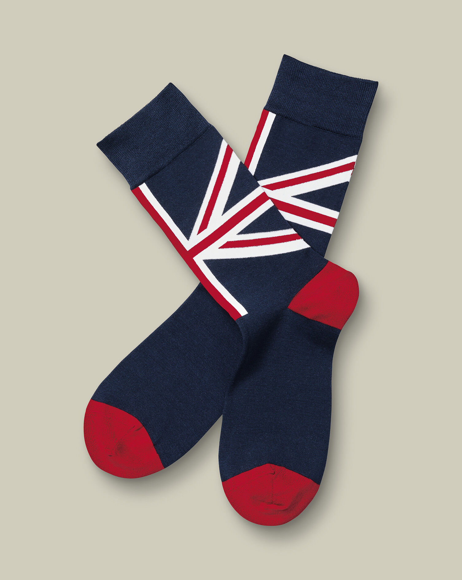 Union Jack Socks - Navy