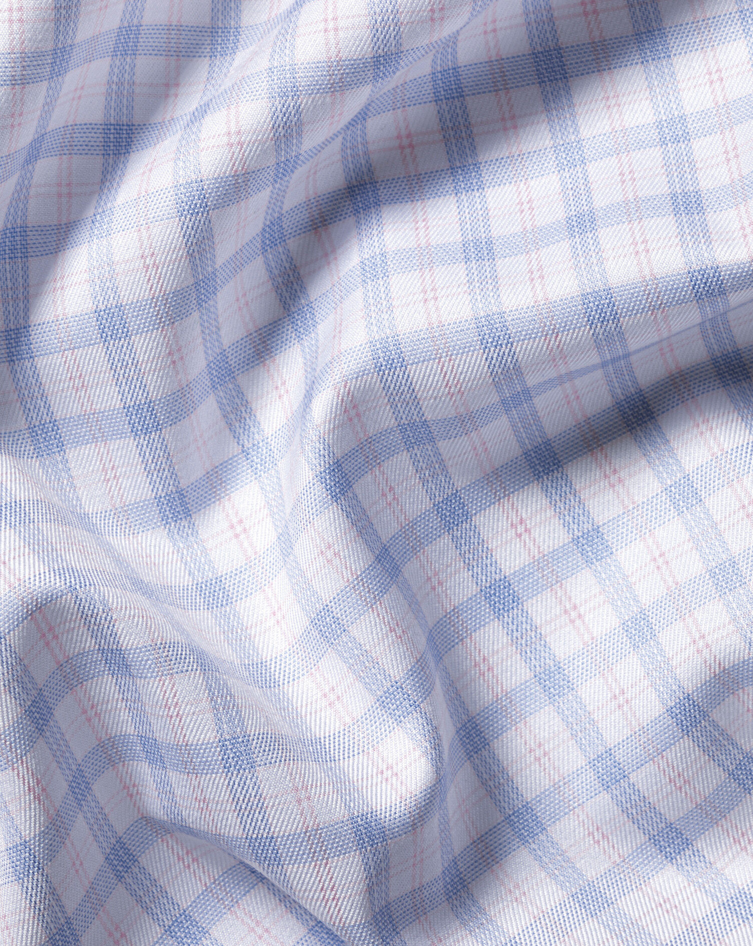 Luxury Check Shirt - Pink & Sky