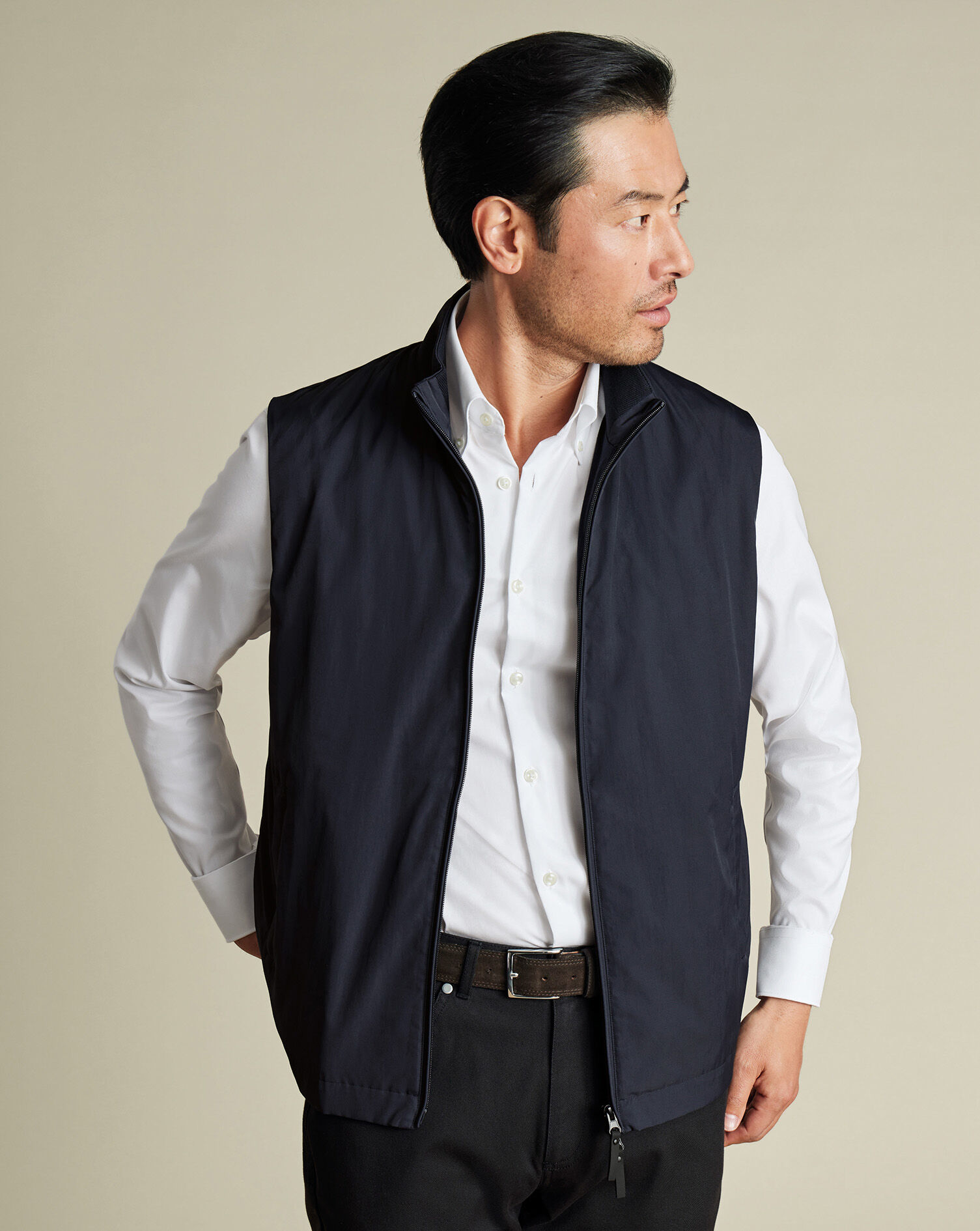 Performance Shell Vest - Navy