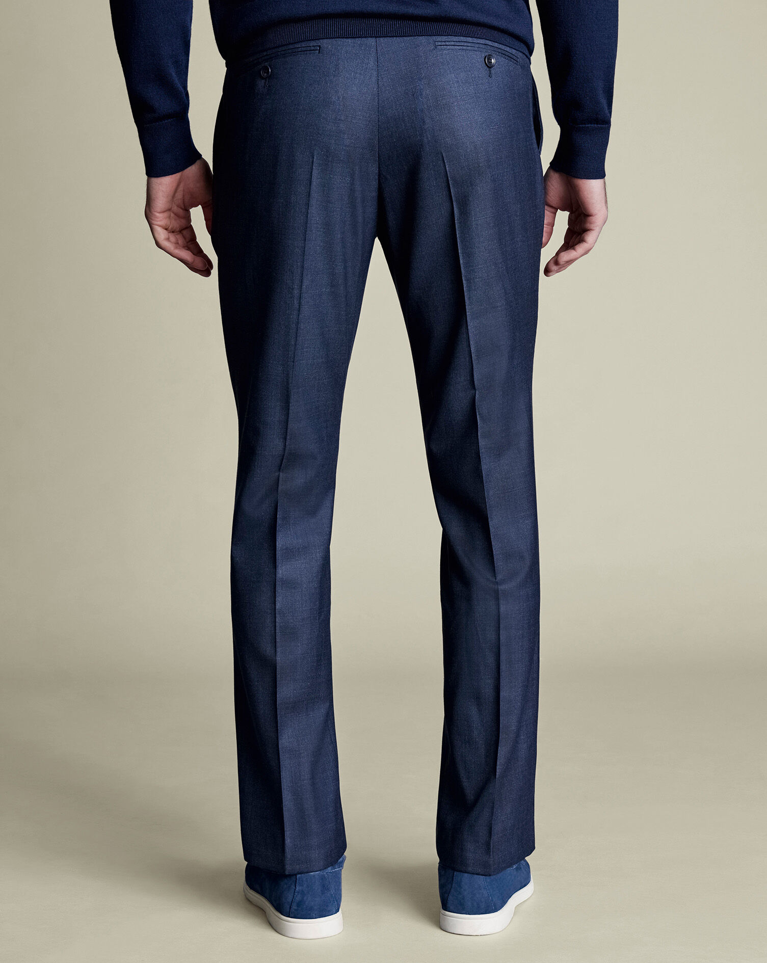 End-on-End Ultimate Performance Suit Pants - Navy