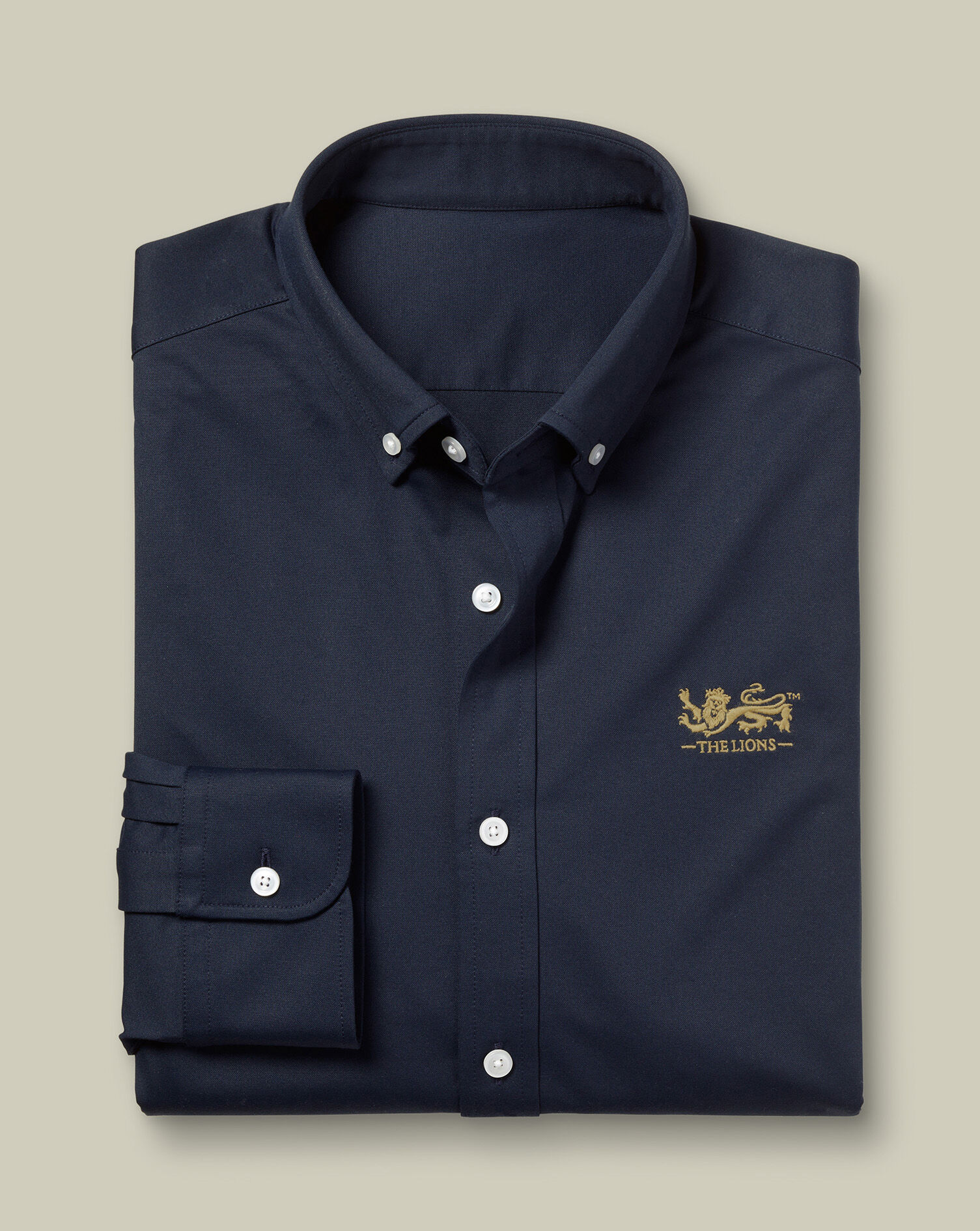 The Lions Performance Stretch Jersey Shirt - Navy