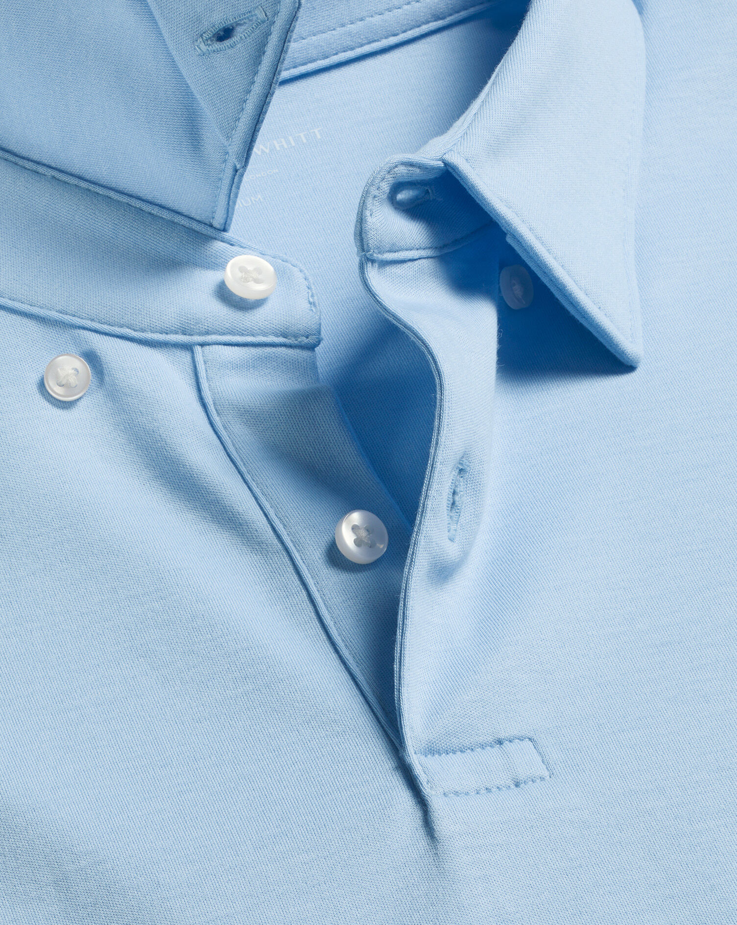 Smart Jersey Polo - Sky Blue