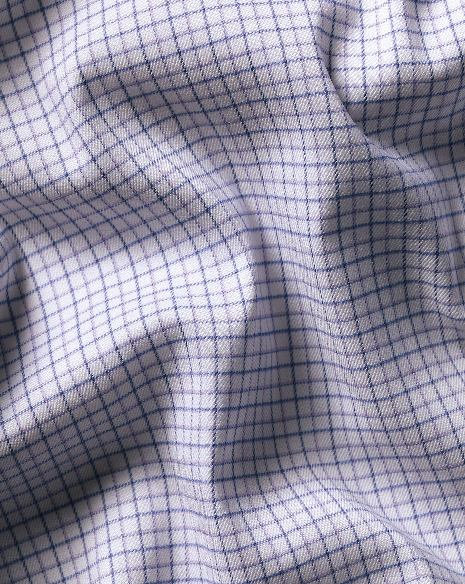 Non-Iron Performance Check Shirt - Lilac