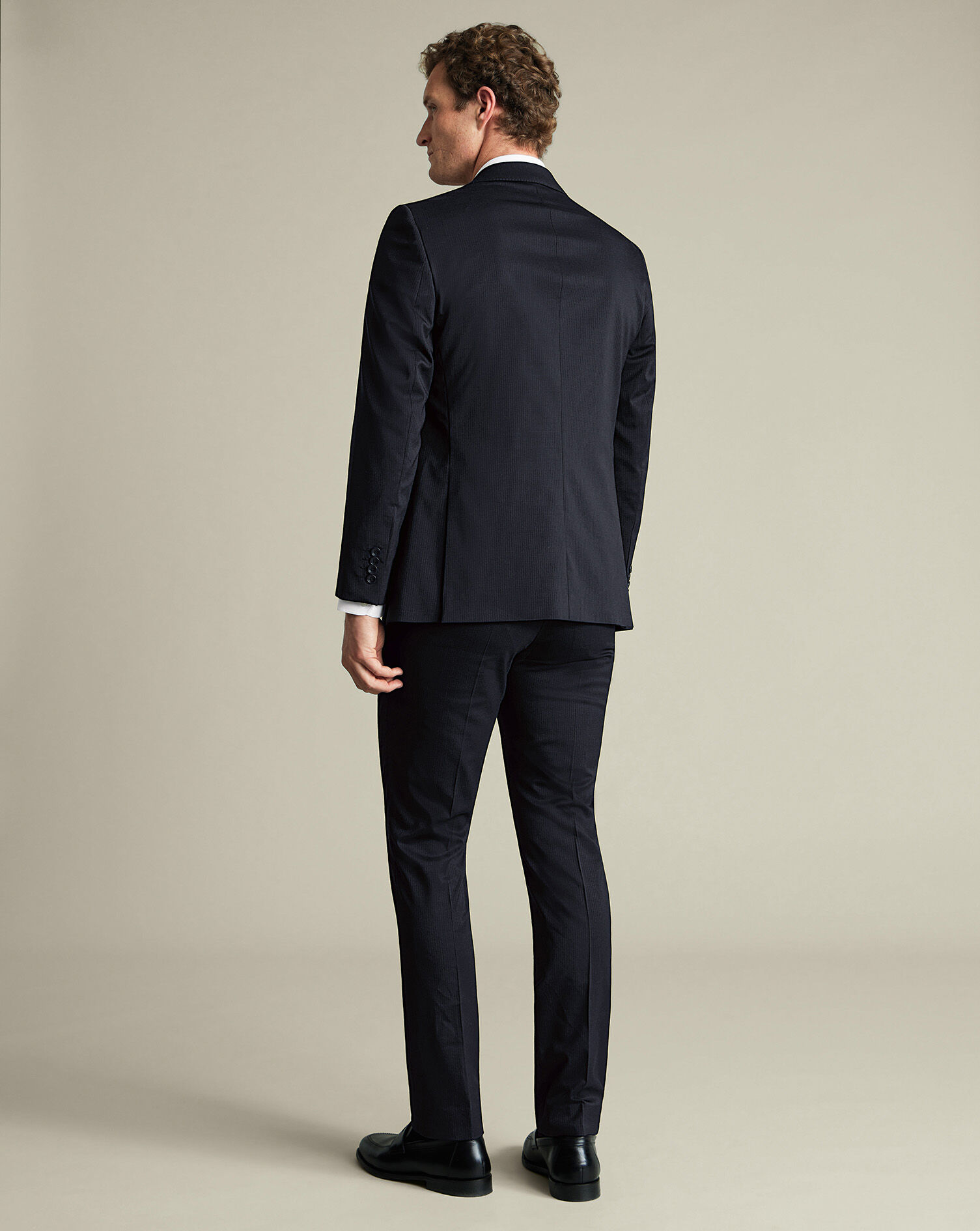 Stripe Suit - Navy