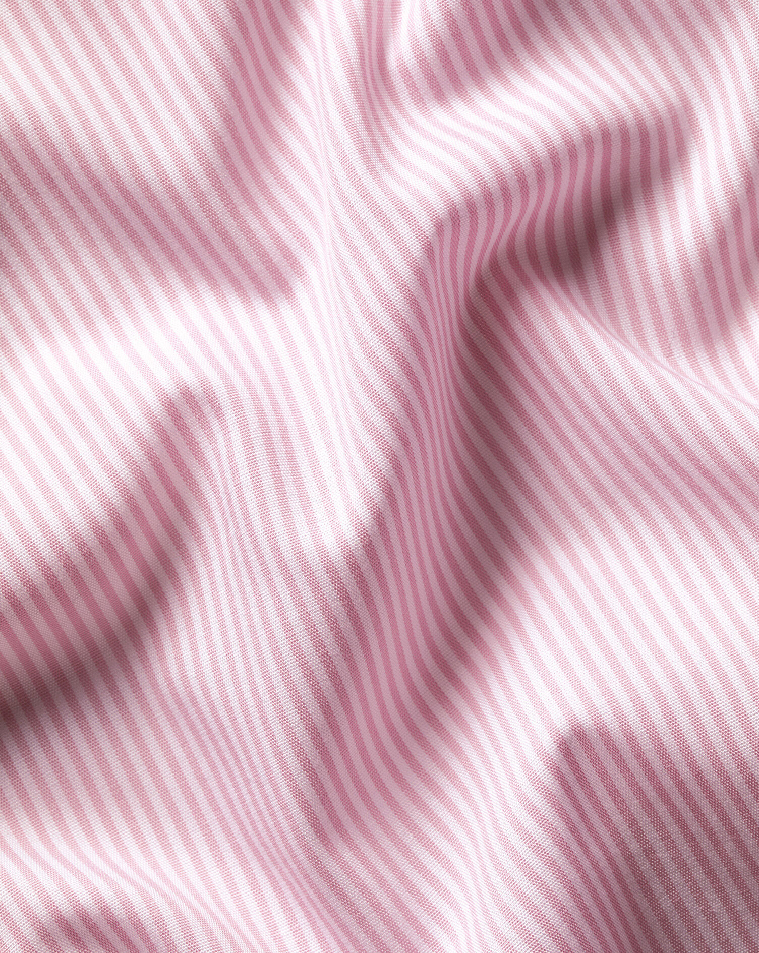 Non-Iron Poplin Bengal Stripe Shirt - Pink