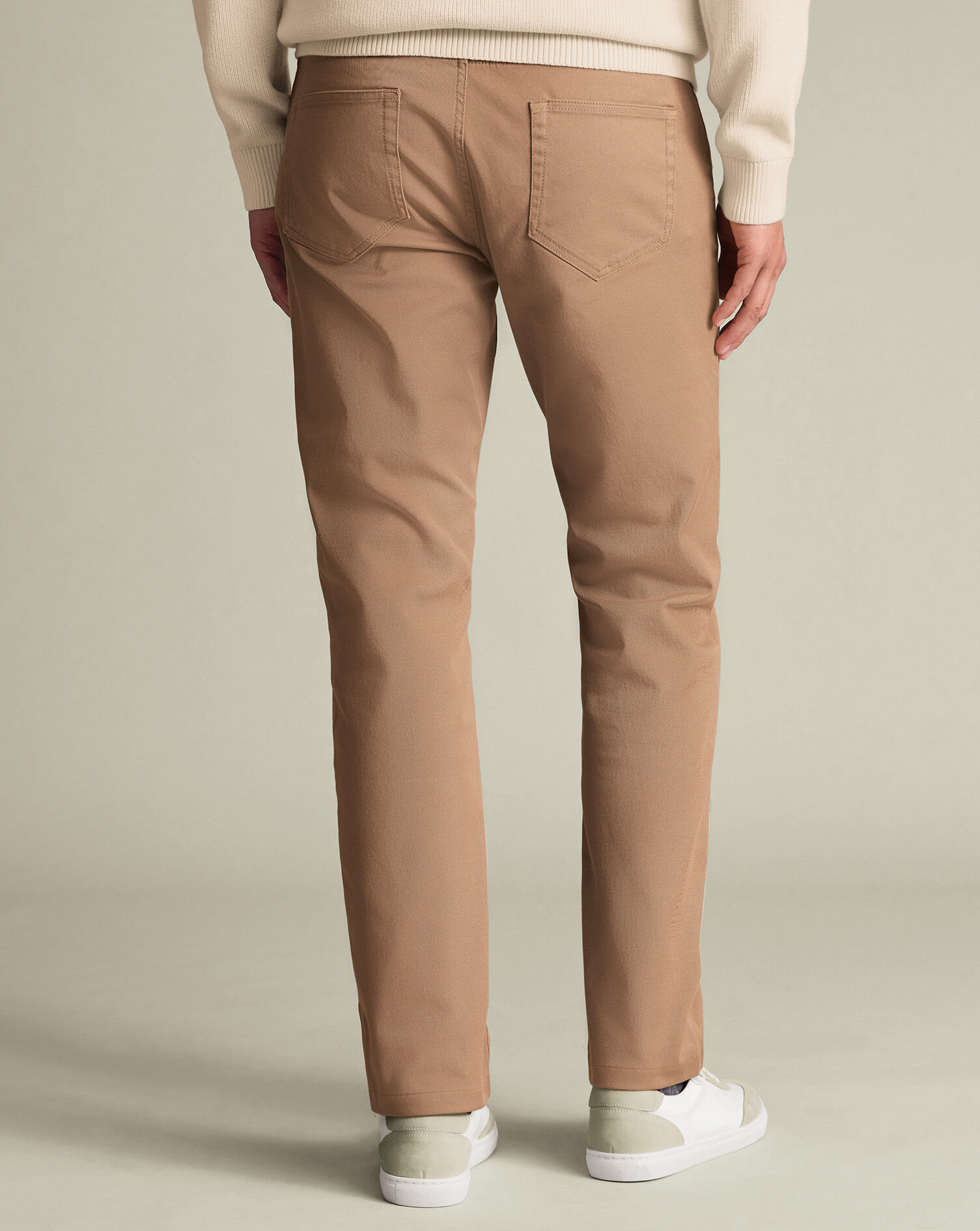 5 Pocket Jeans - Tan