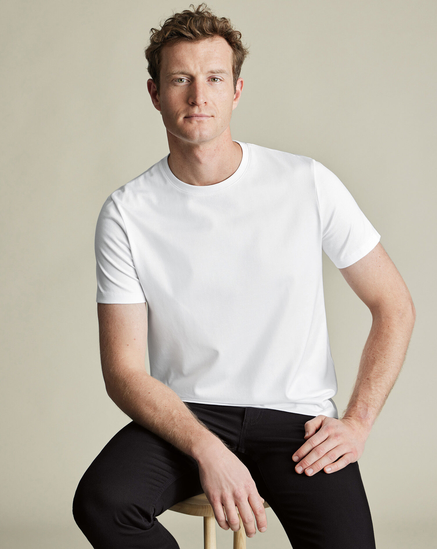 Pure Cotton T-Shirt - White