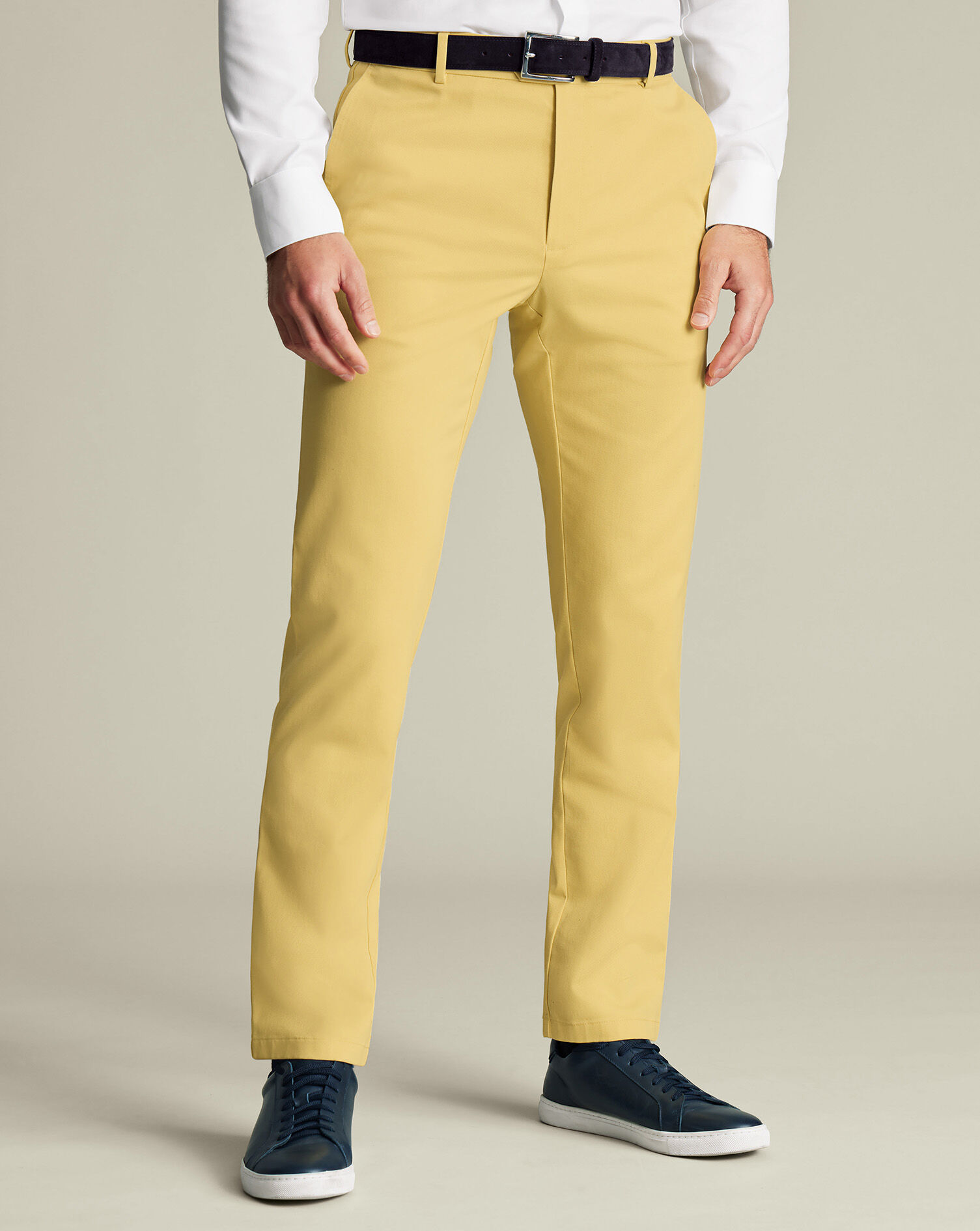 Ultimate Non-Iron Chinos - Lemon