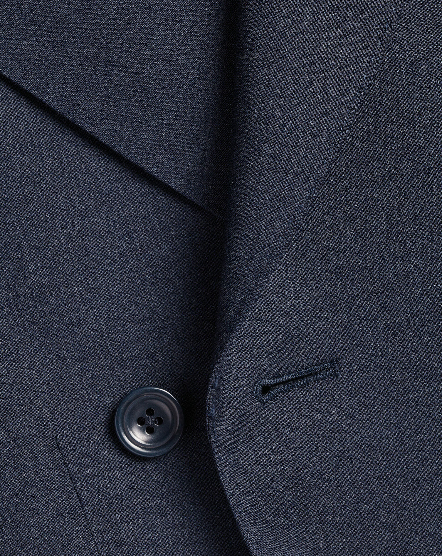 Double Breasted Italian Suit - Steel Blue