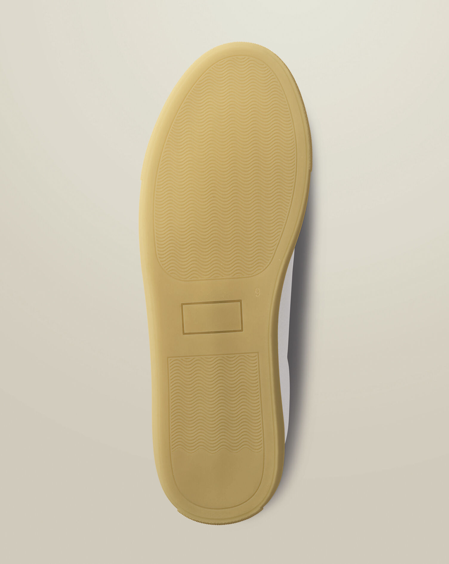 Grain Leather Sneakers - White