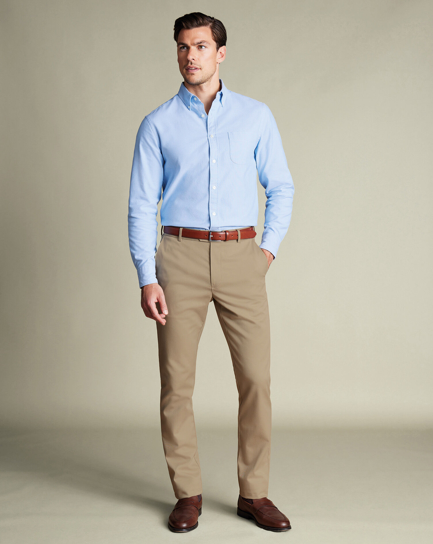 Ultimate Non-Iron Chinos - Taupe