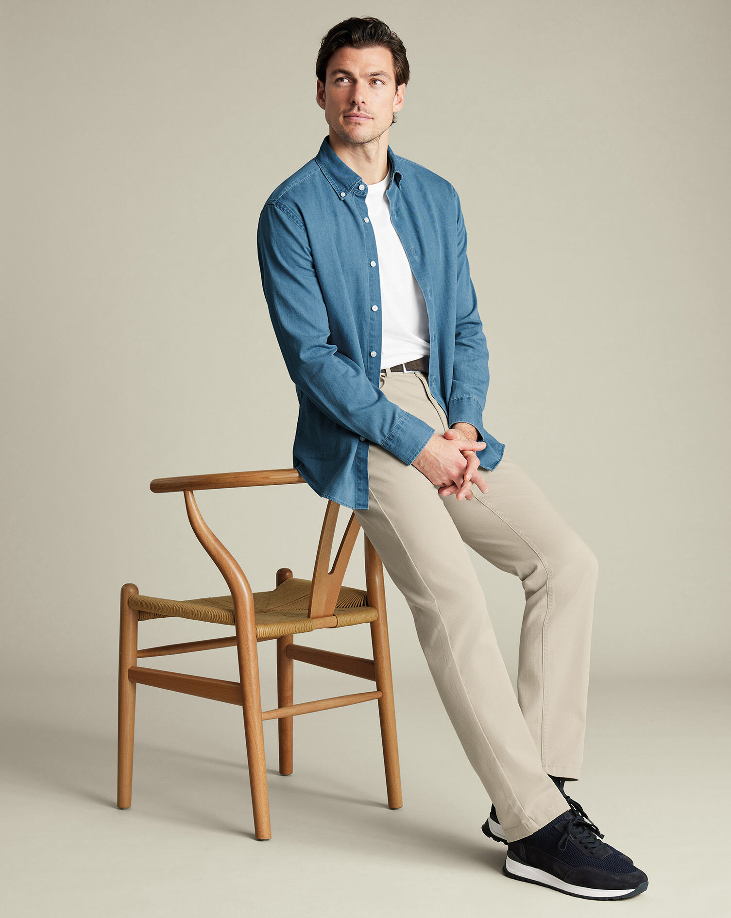 5 Pocket Jeans - Limestone