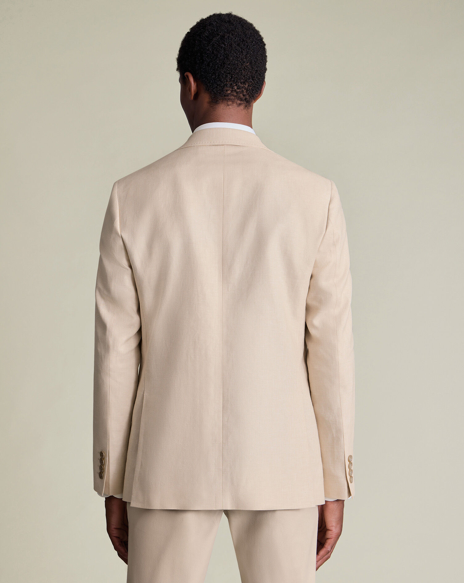 Linen Cotton Jacket - Ivory