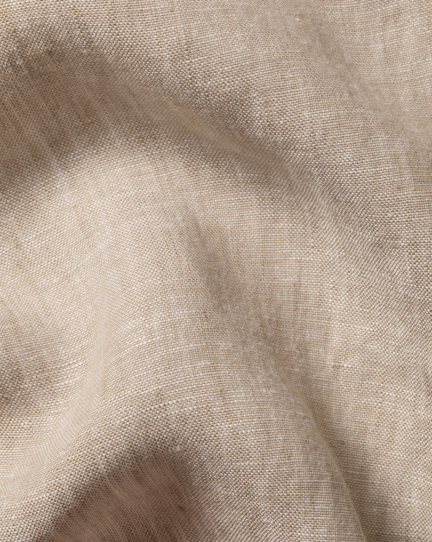 Pure Linen Short Sleeve Shirt - Oatmeal