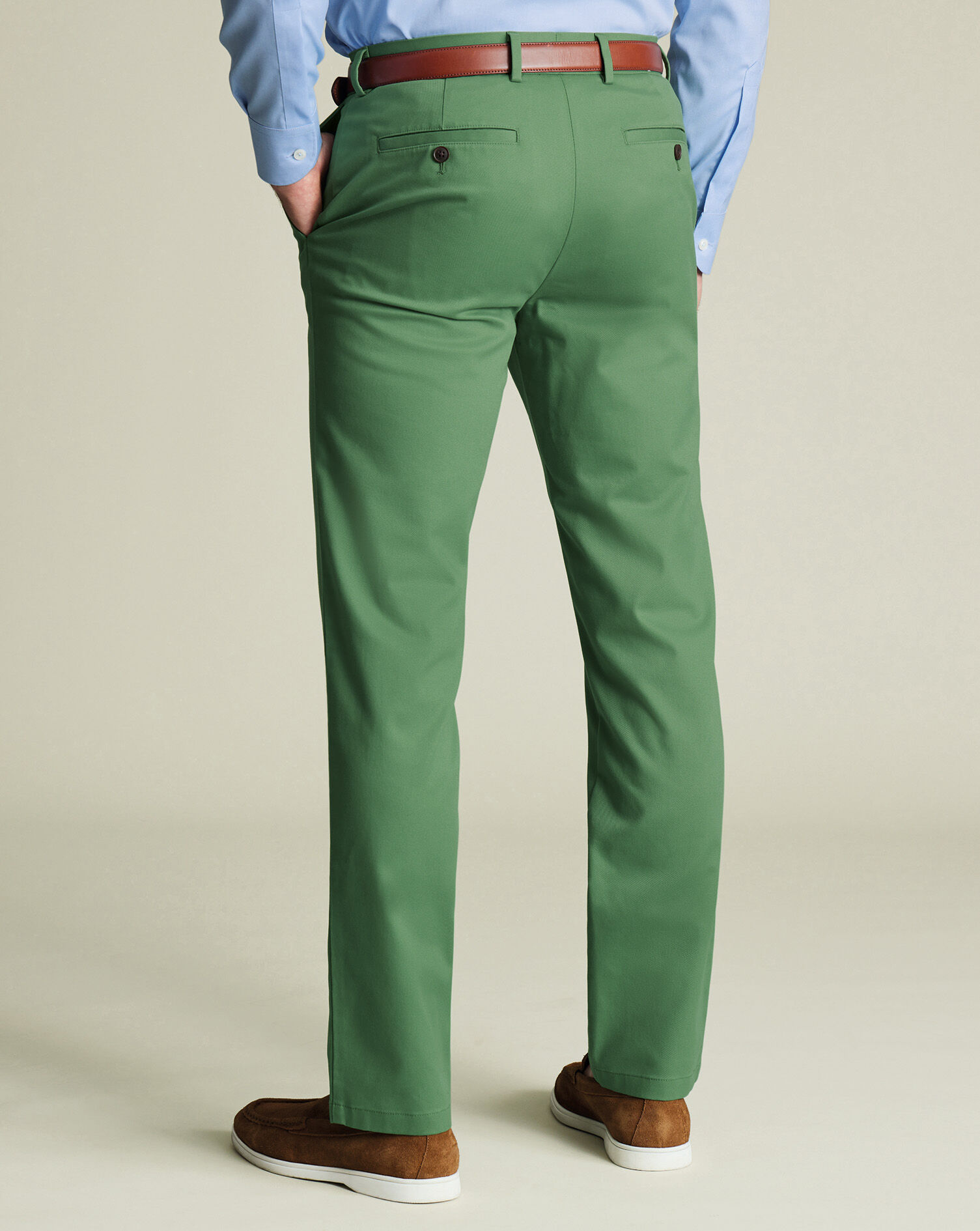 Ultimate Non-Iron Chinos - Green
