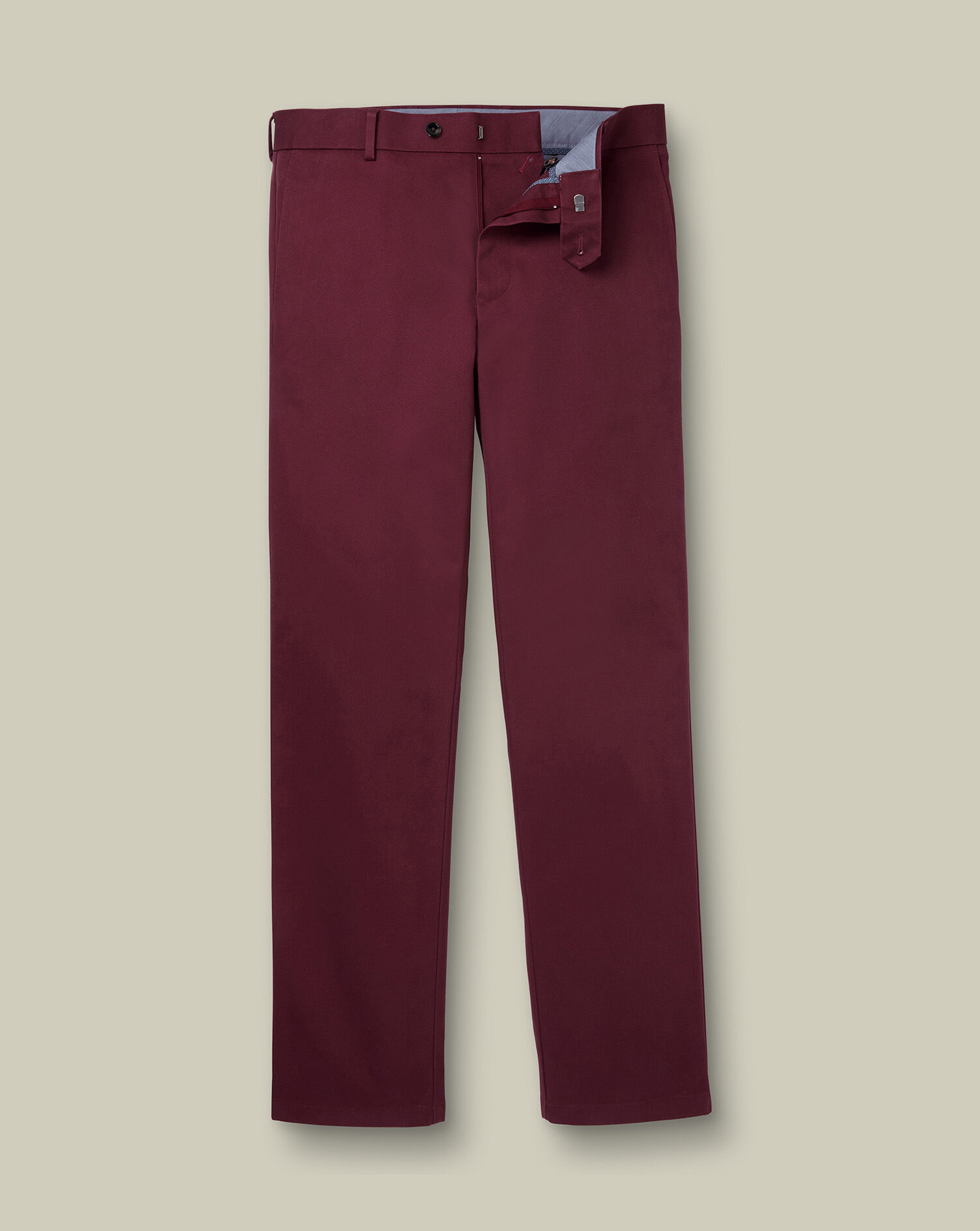 Ultimate Non-Iron Chinos - Dark Pink