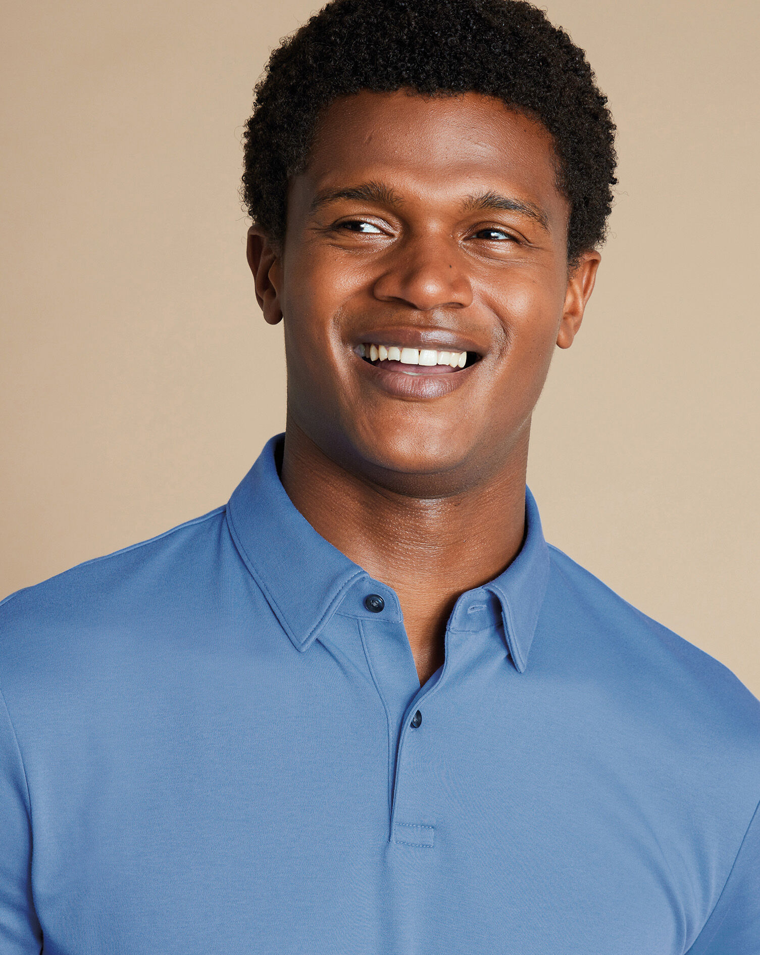 Performance Smart Jersey Polo - Ocean Blue