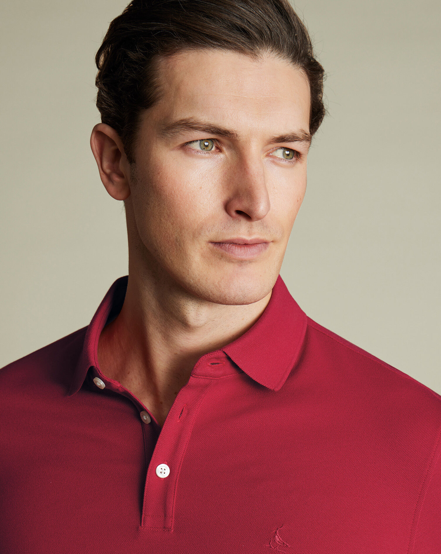 Pique Polo - Red