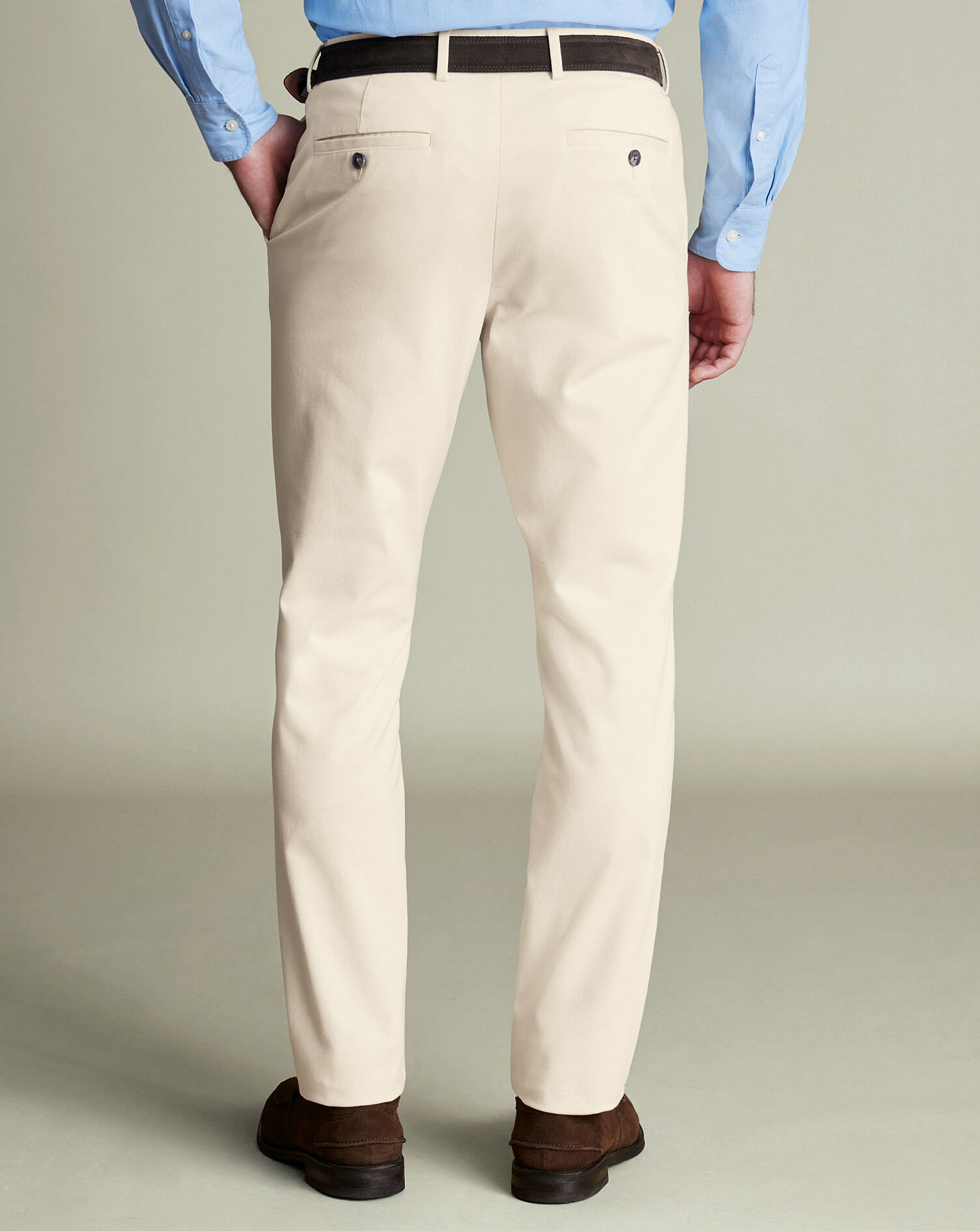 Ultimate Non-Iron Chinos - Ivory