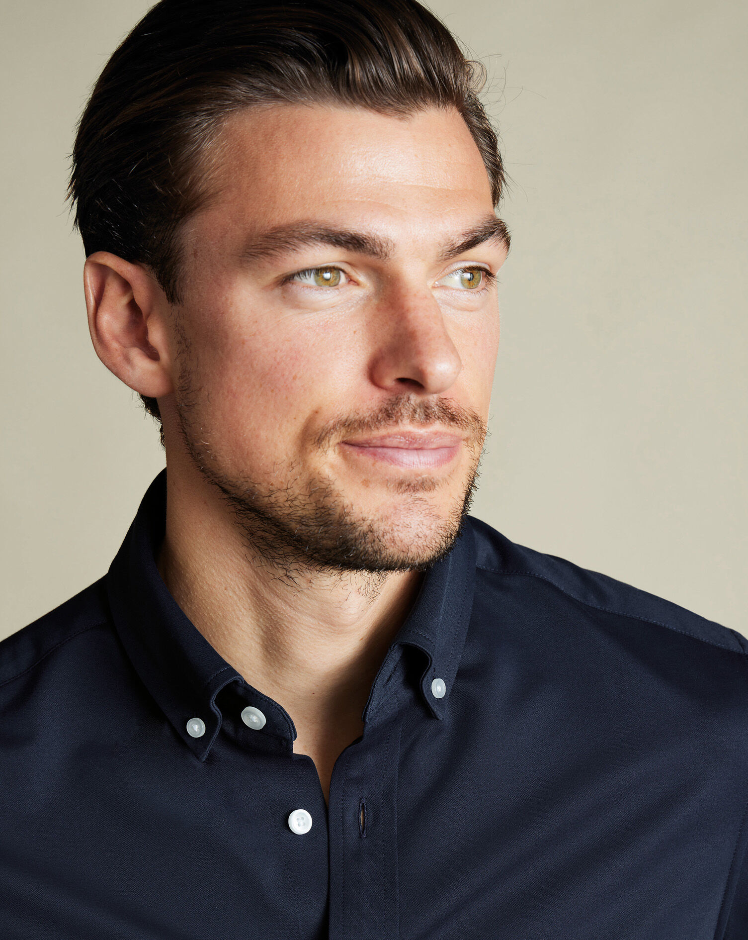 Performance Stretch Jersey Shirt - Navy