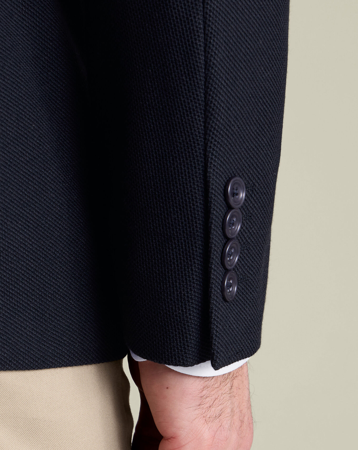 Jersey Jacket - Navy