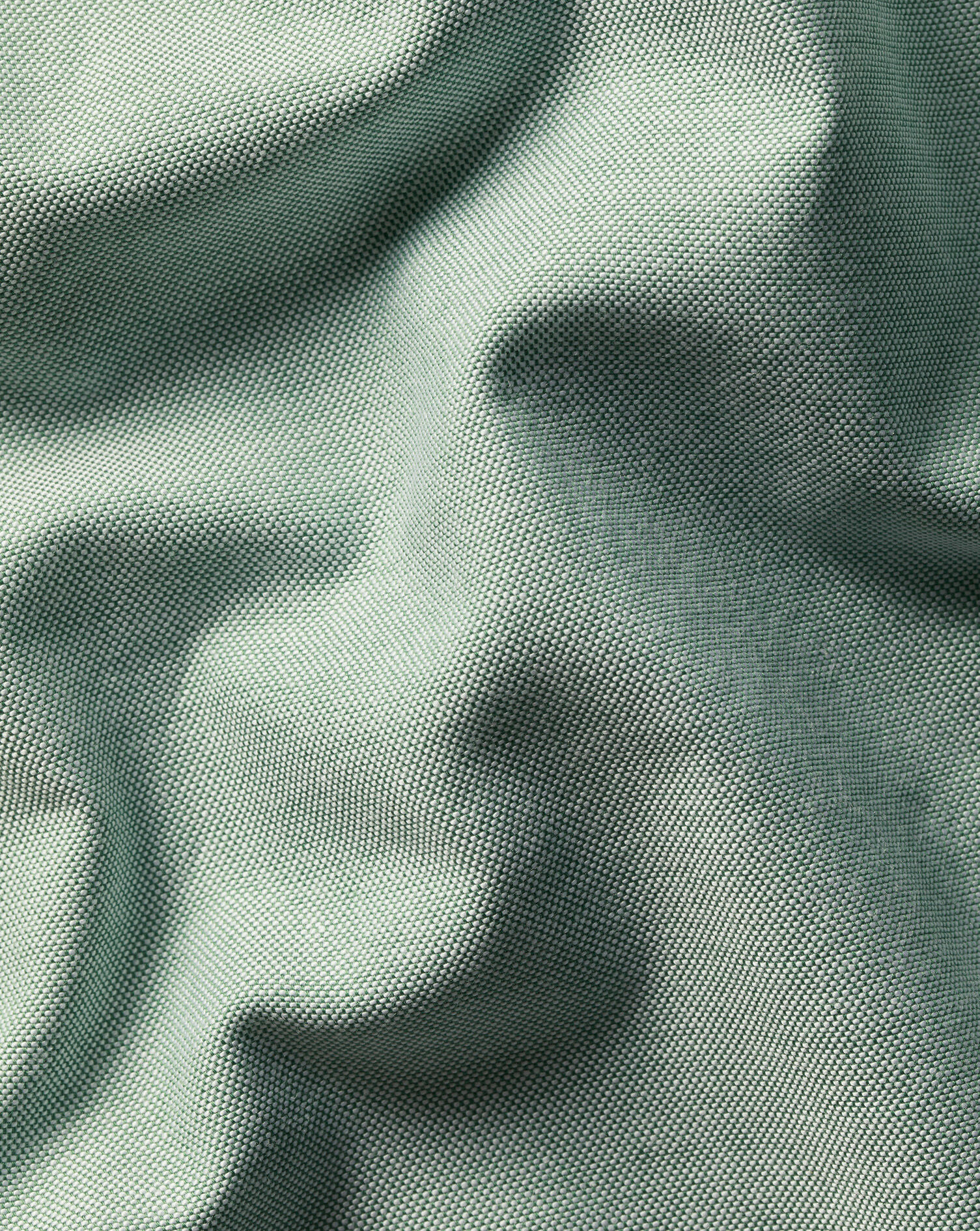 Stretch Washed Oxford Shirt - Light Green