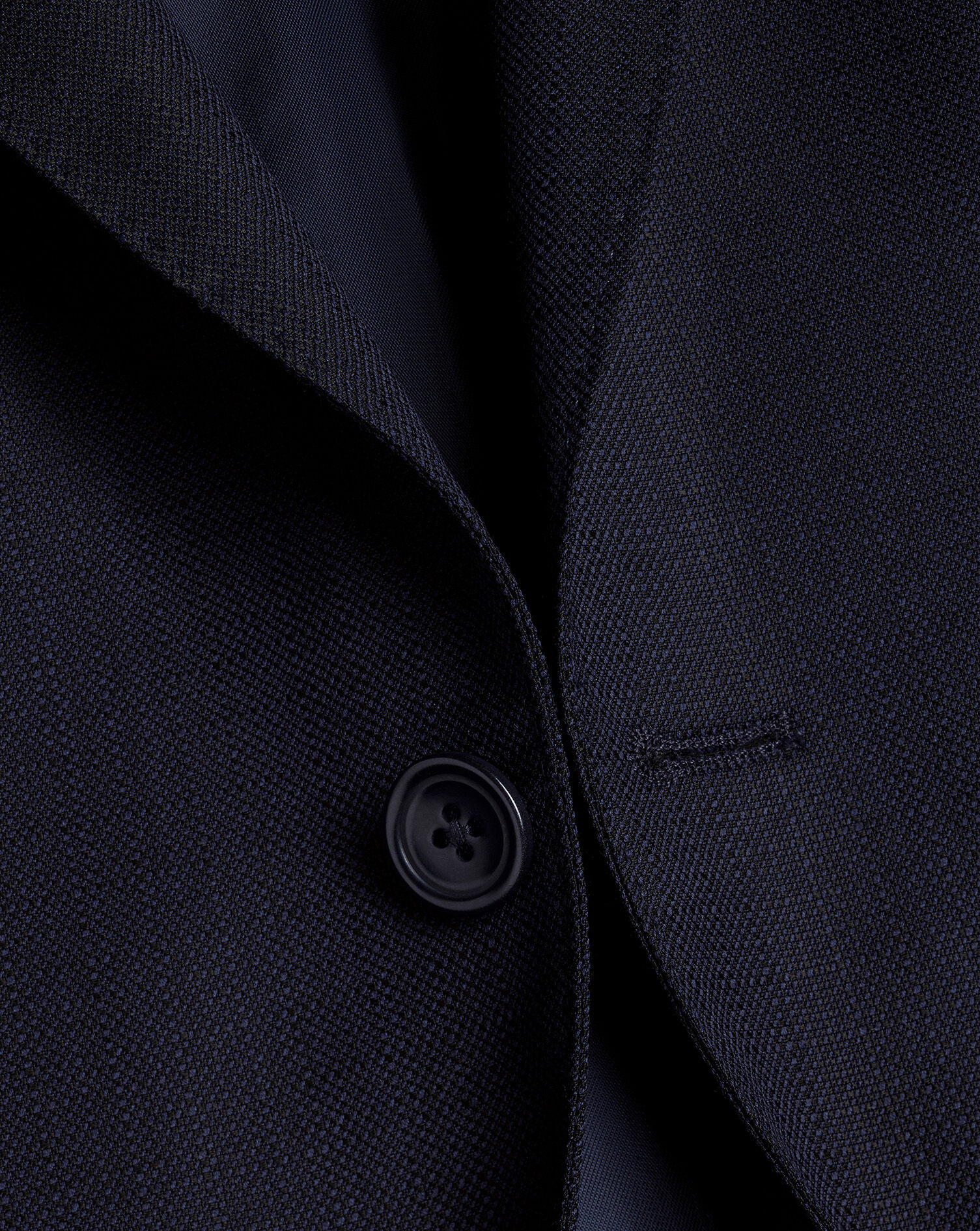 Luxury Italian Suit - Dark Navy