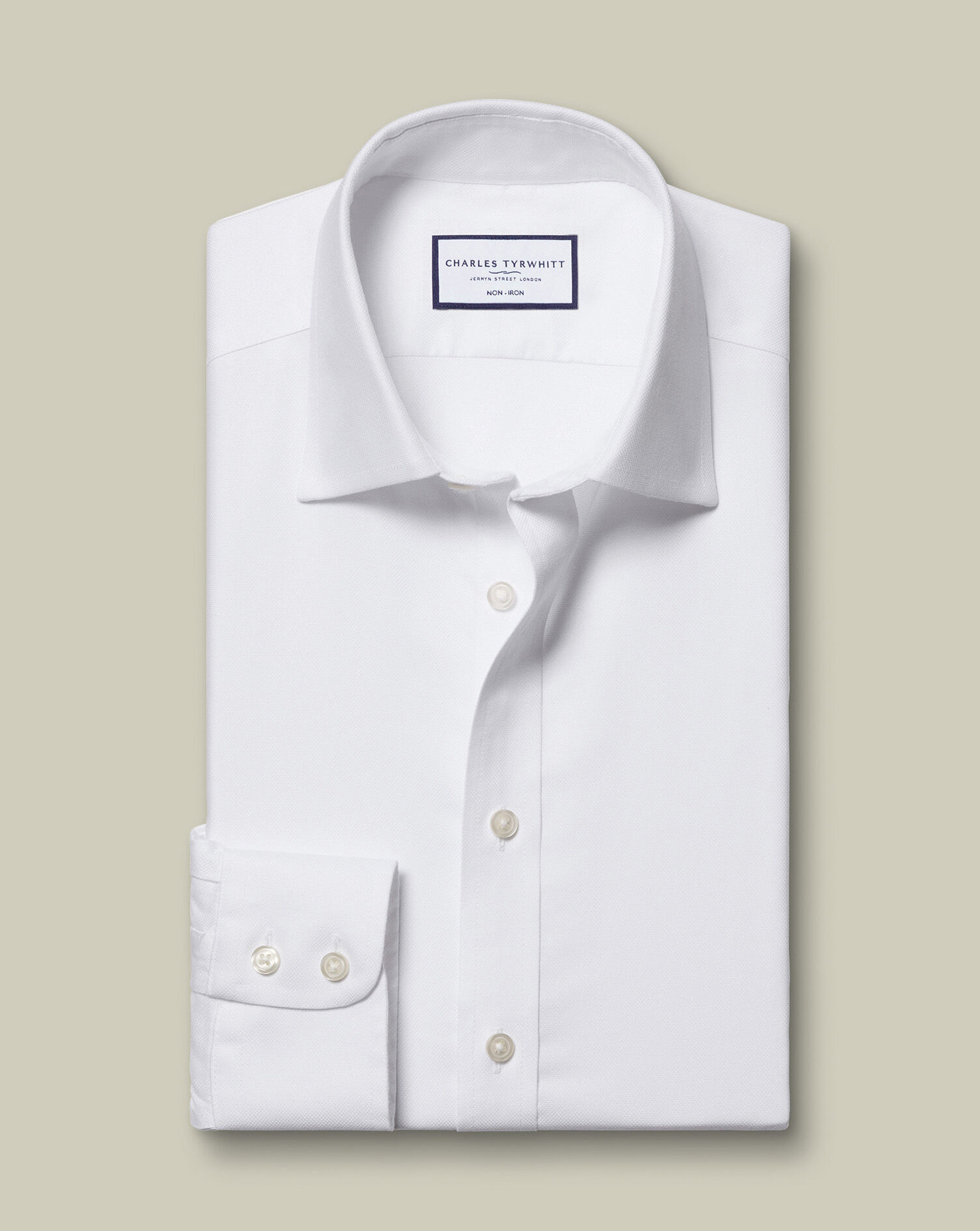 Non-Iron Royal Oxford Shirt - White