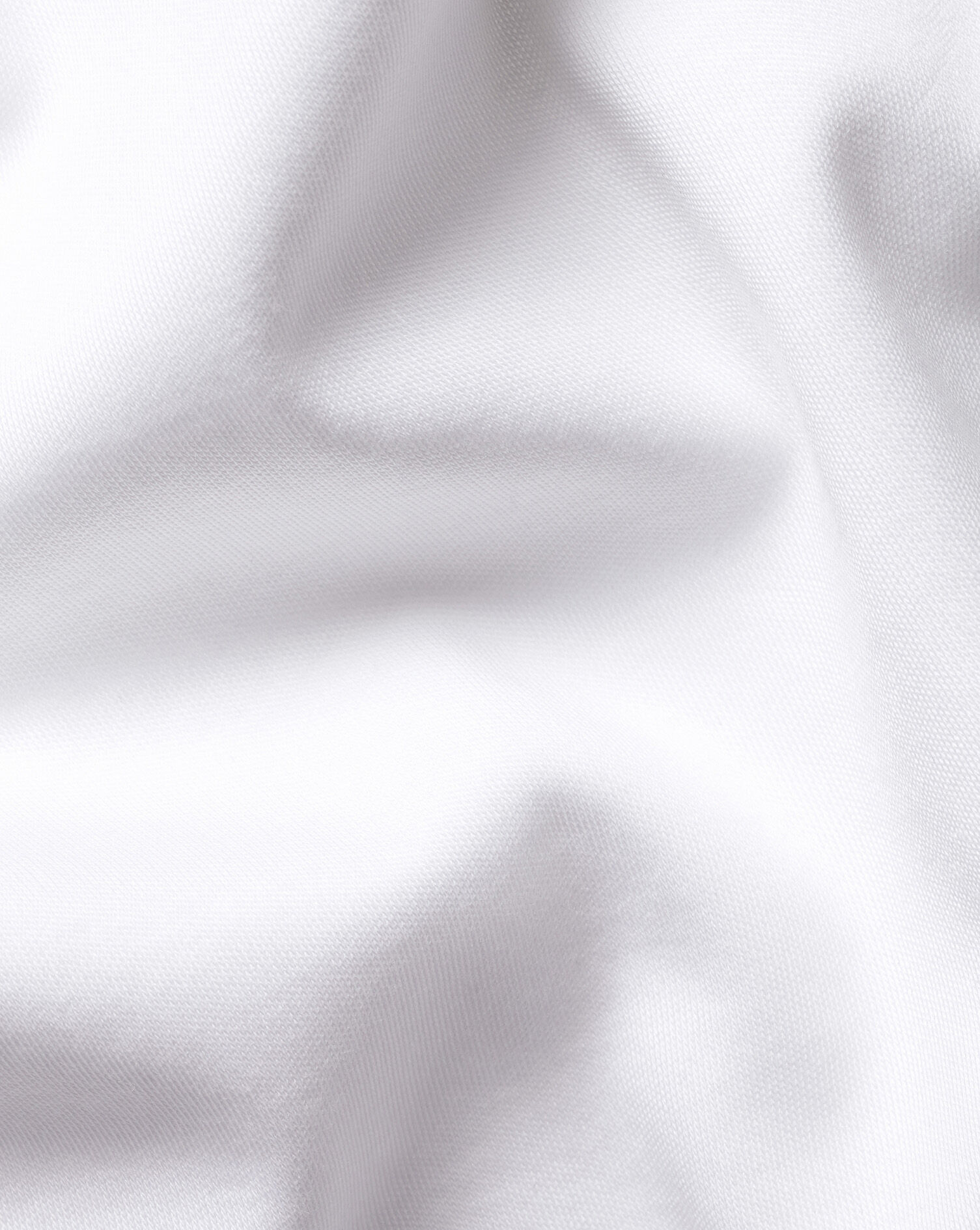 Pique Polo - White