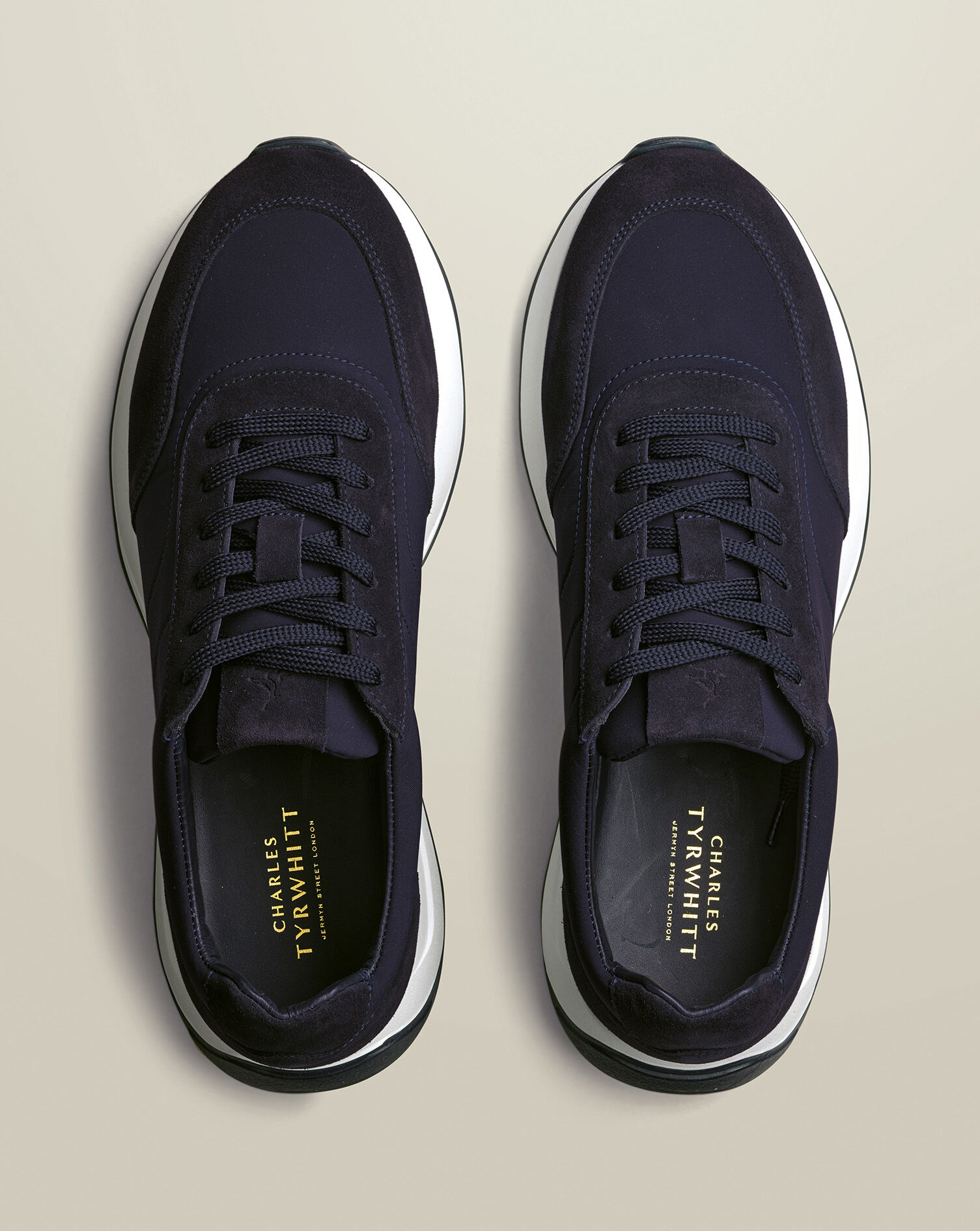 Textile Sneakers - Navy