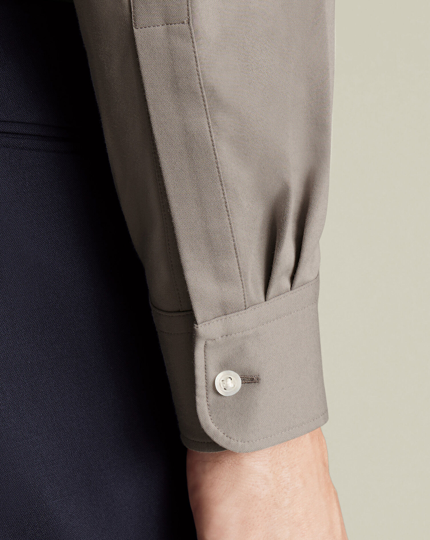 Performance Stretch Jersey Shirt - Mocha