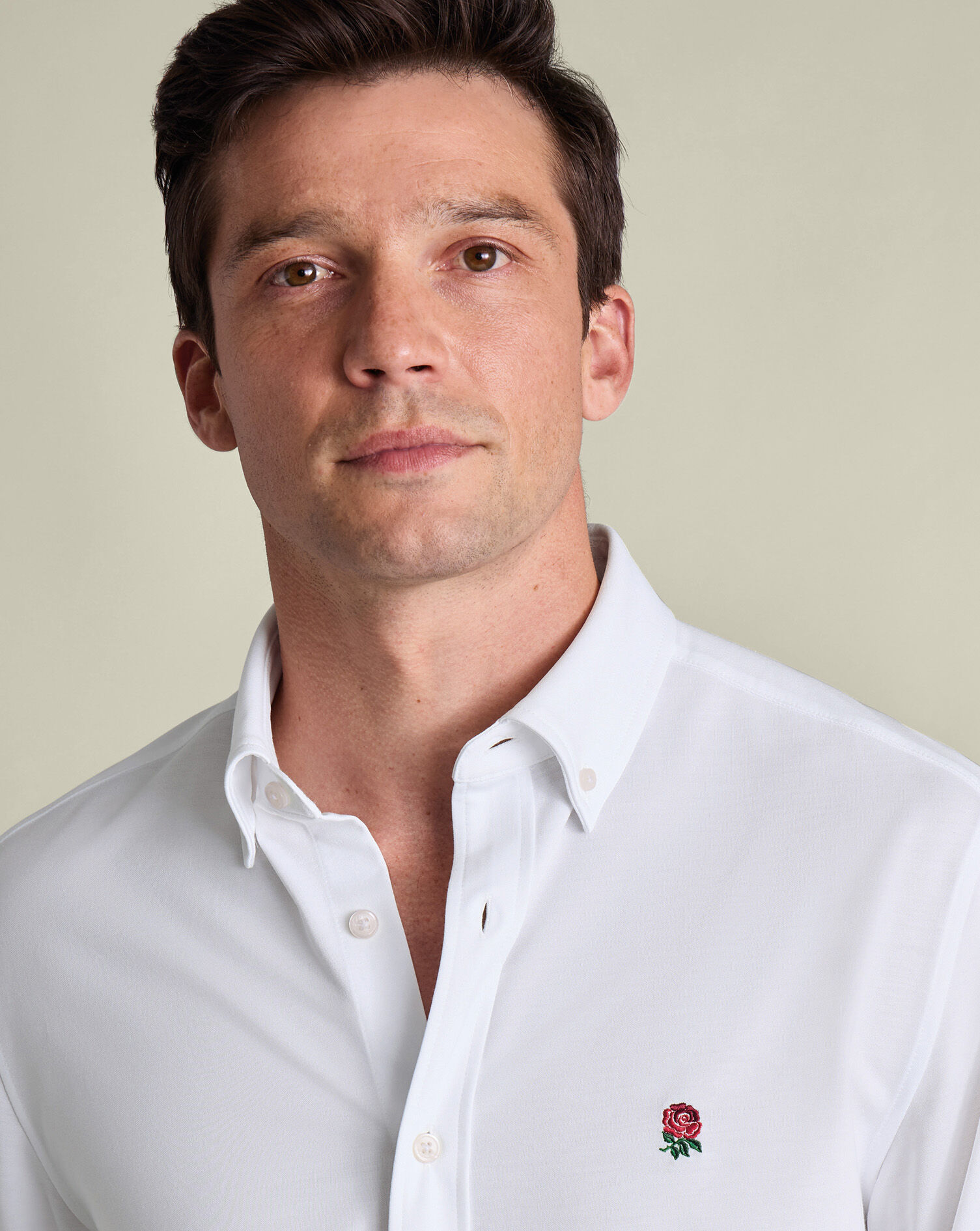 England Rugby Performance Stretch Shirt - White