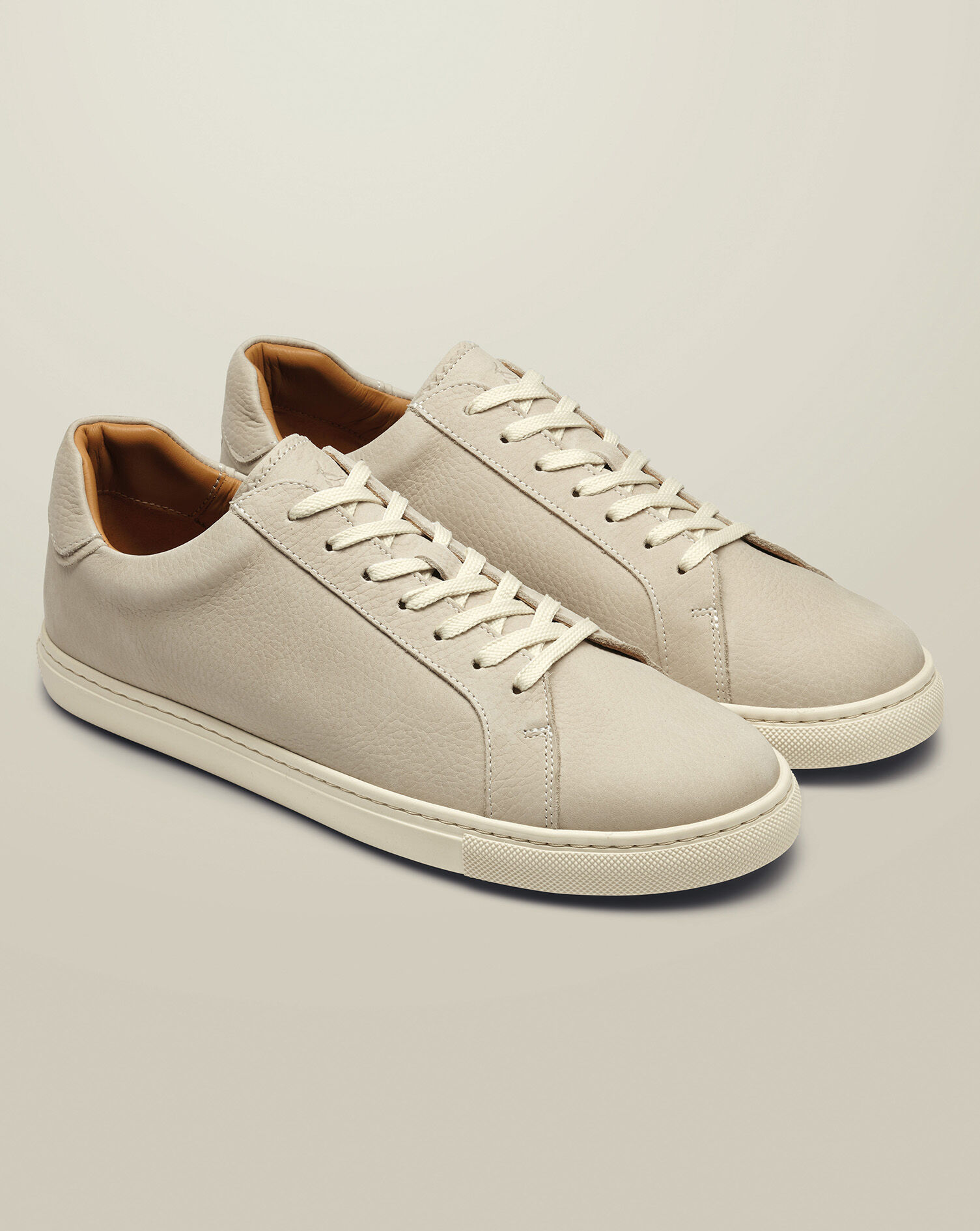 Nubuck Sneakers - Chalk