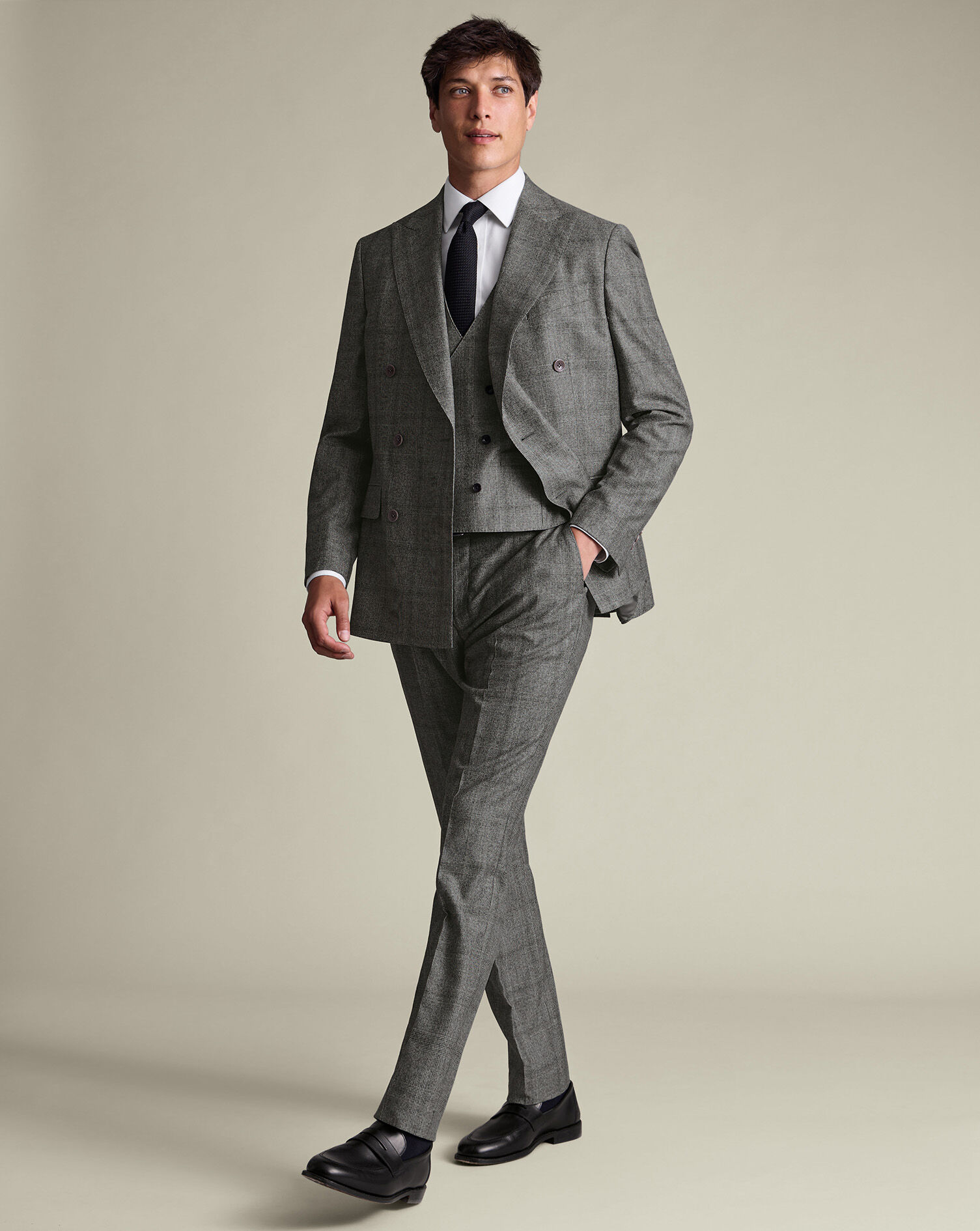 Ultimate Performance Check Vest - Gray