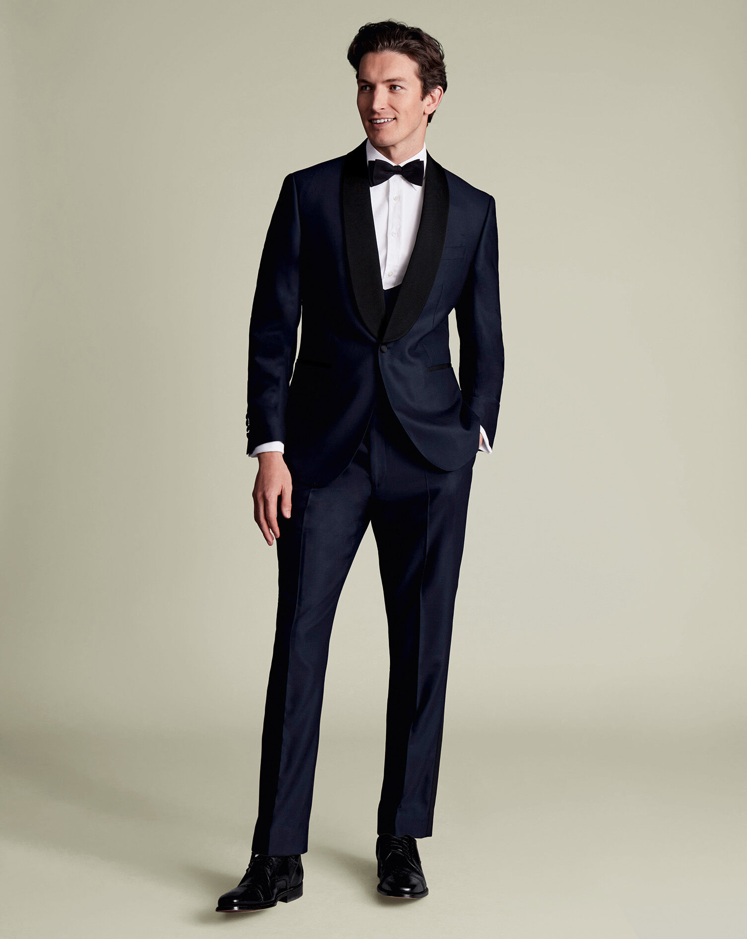 Tuxedo Vest - Dark Navy