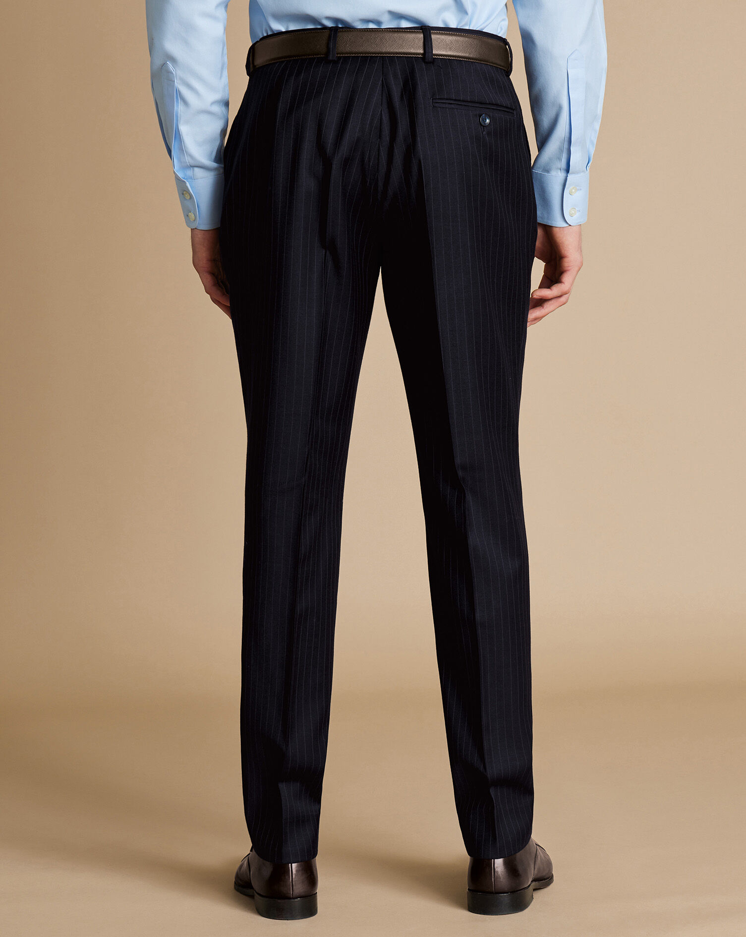 Stripe Suit Pants - French Navy