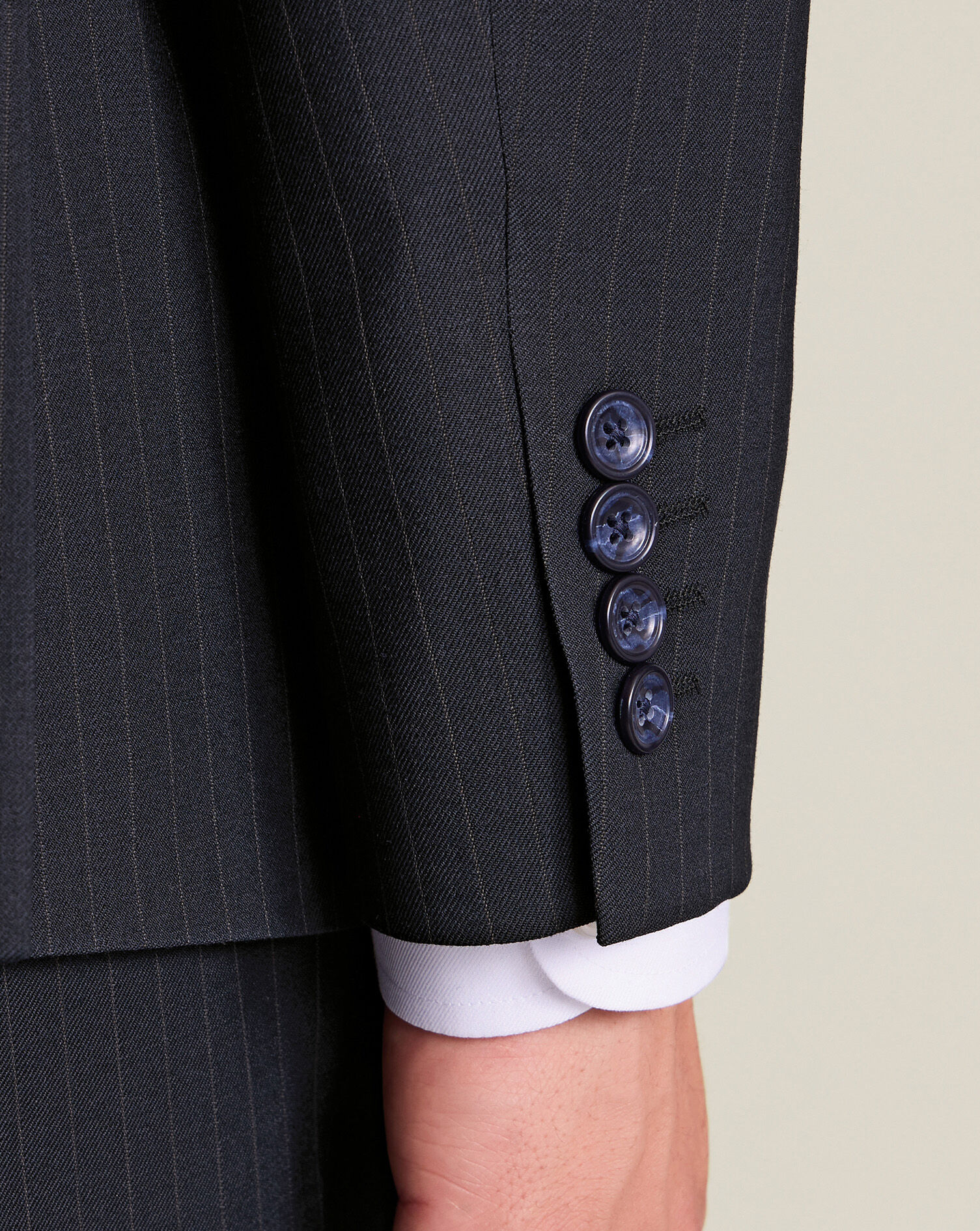 Stripe Suit - French Navy
