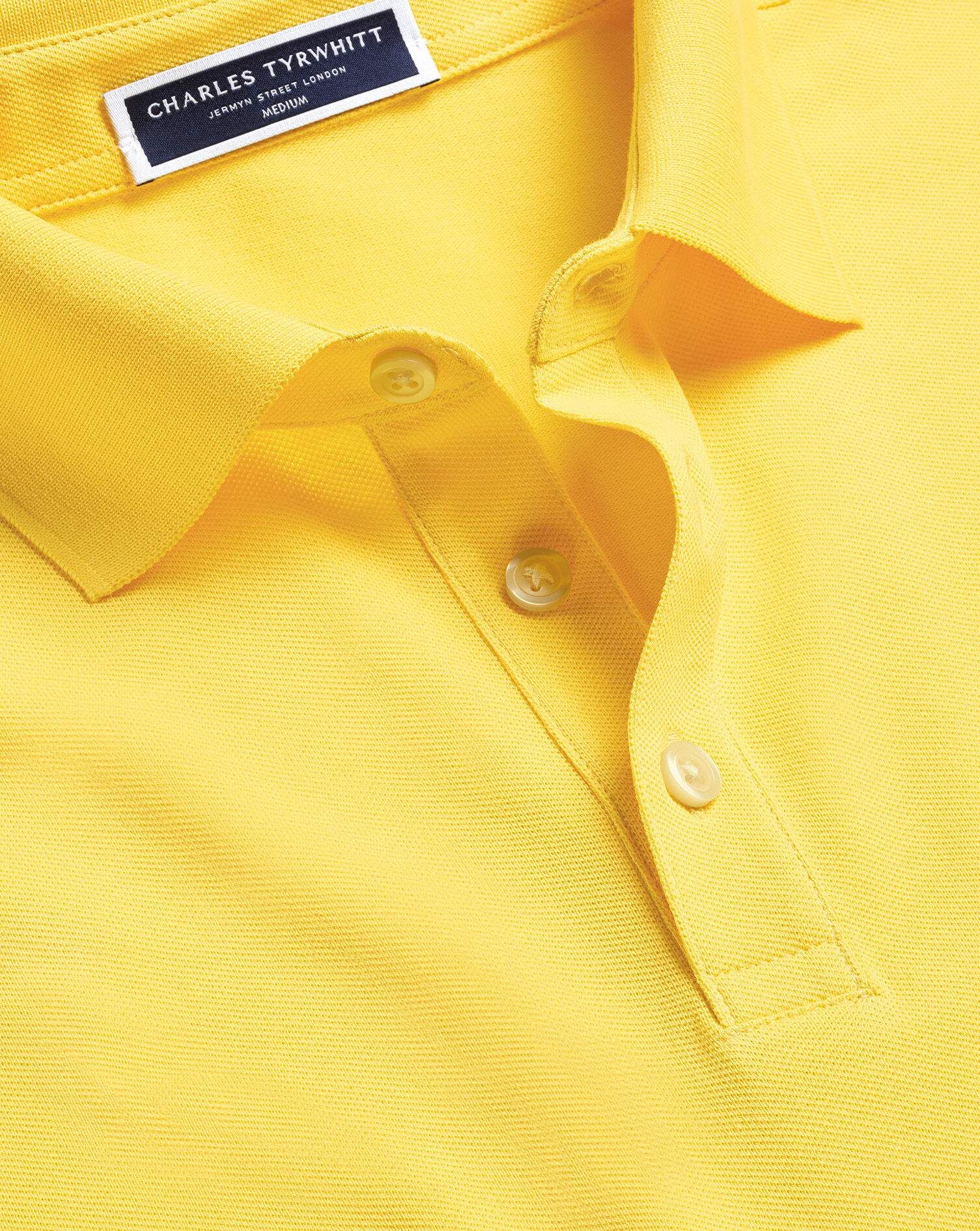 Pique Polo - Lemon