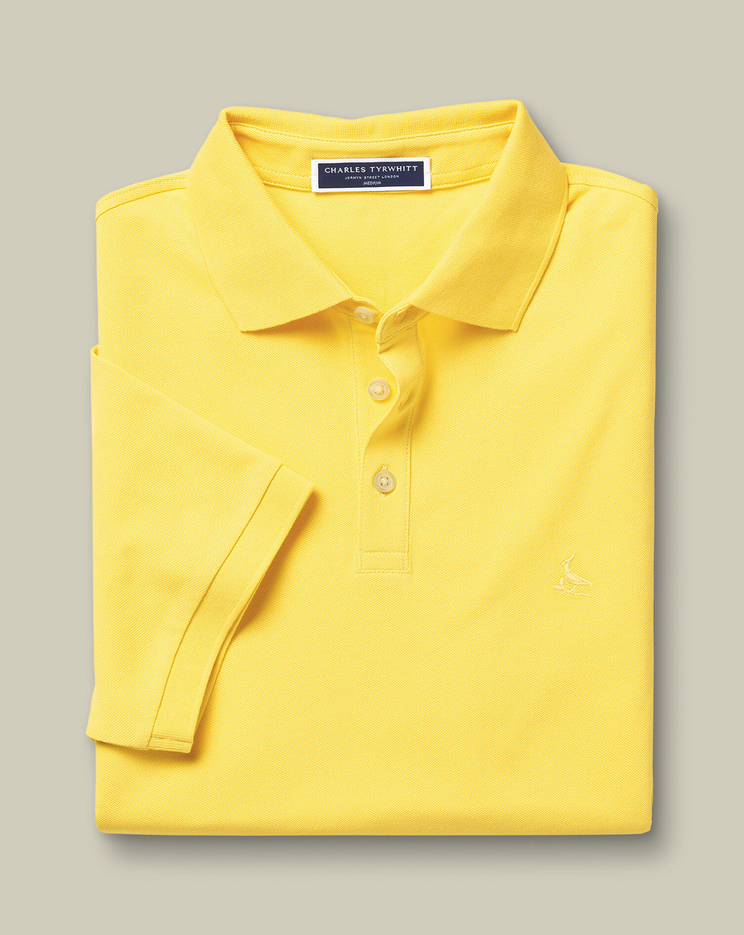 Pique Polo - Lemon