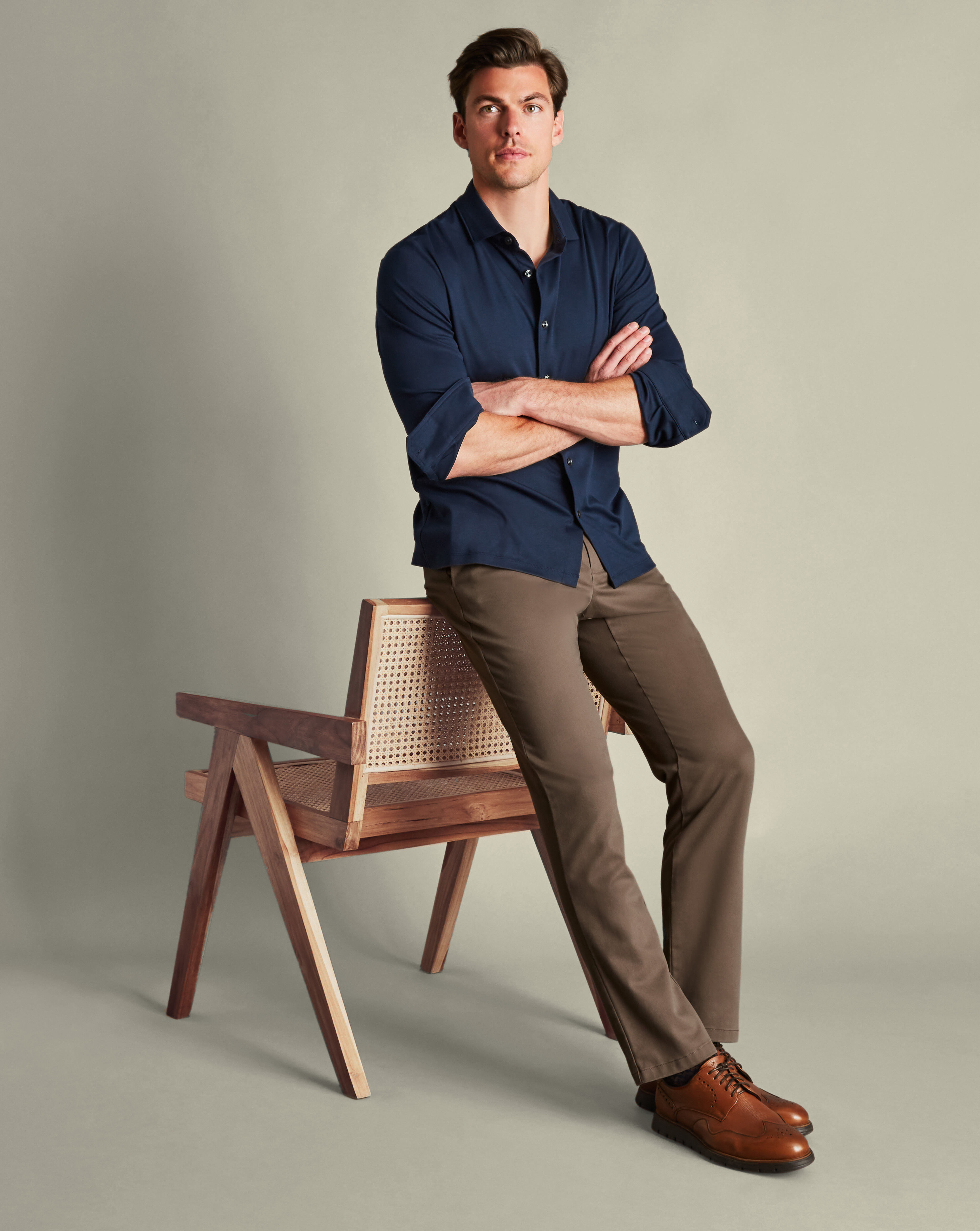 Ultimate Non-Iron Chinos - Mocha