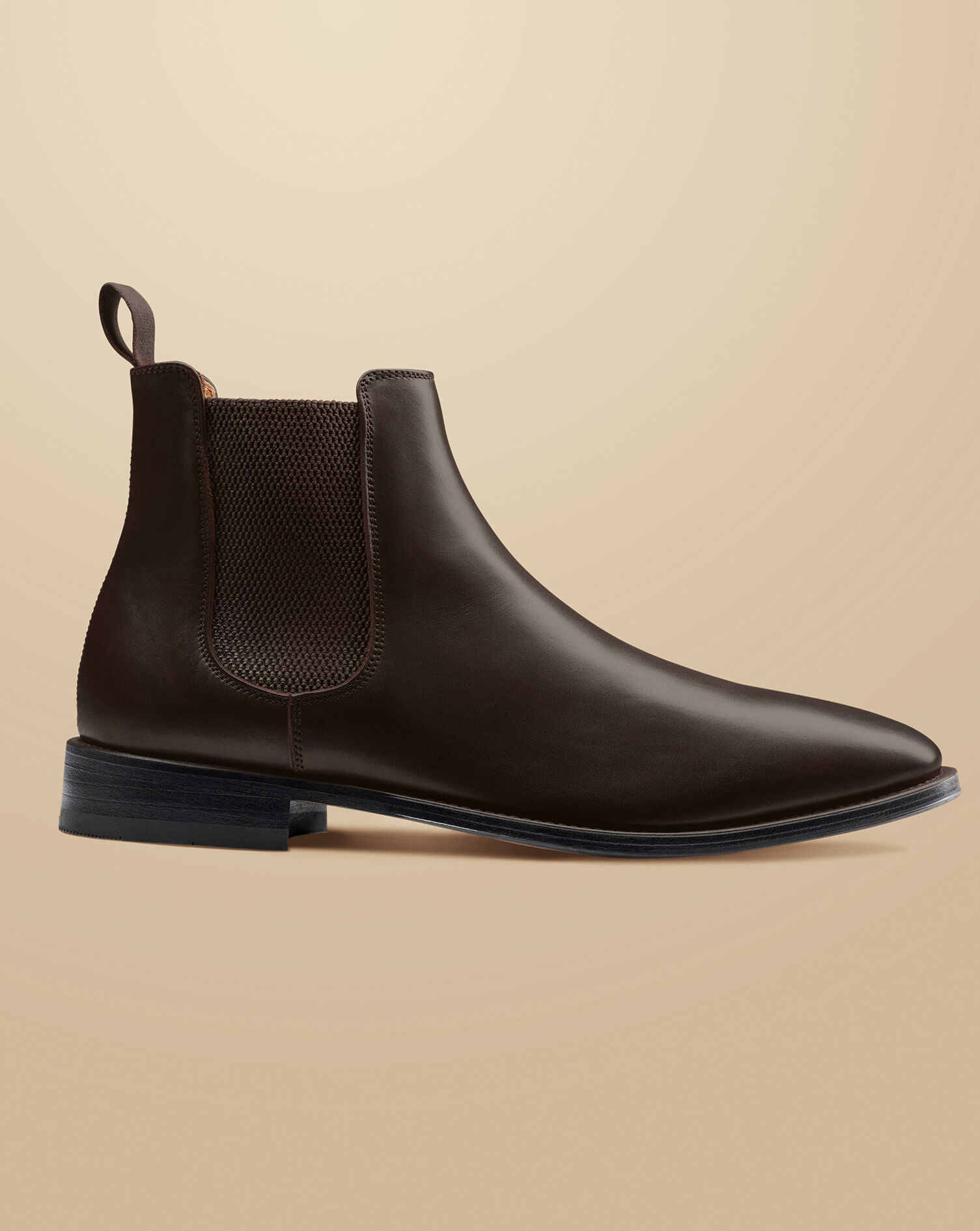 Leather Chelsea Boots - Dark Chocolate