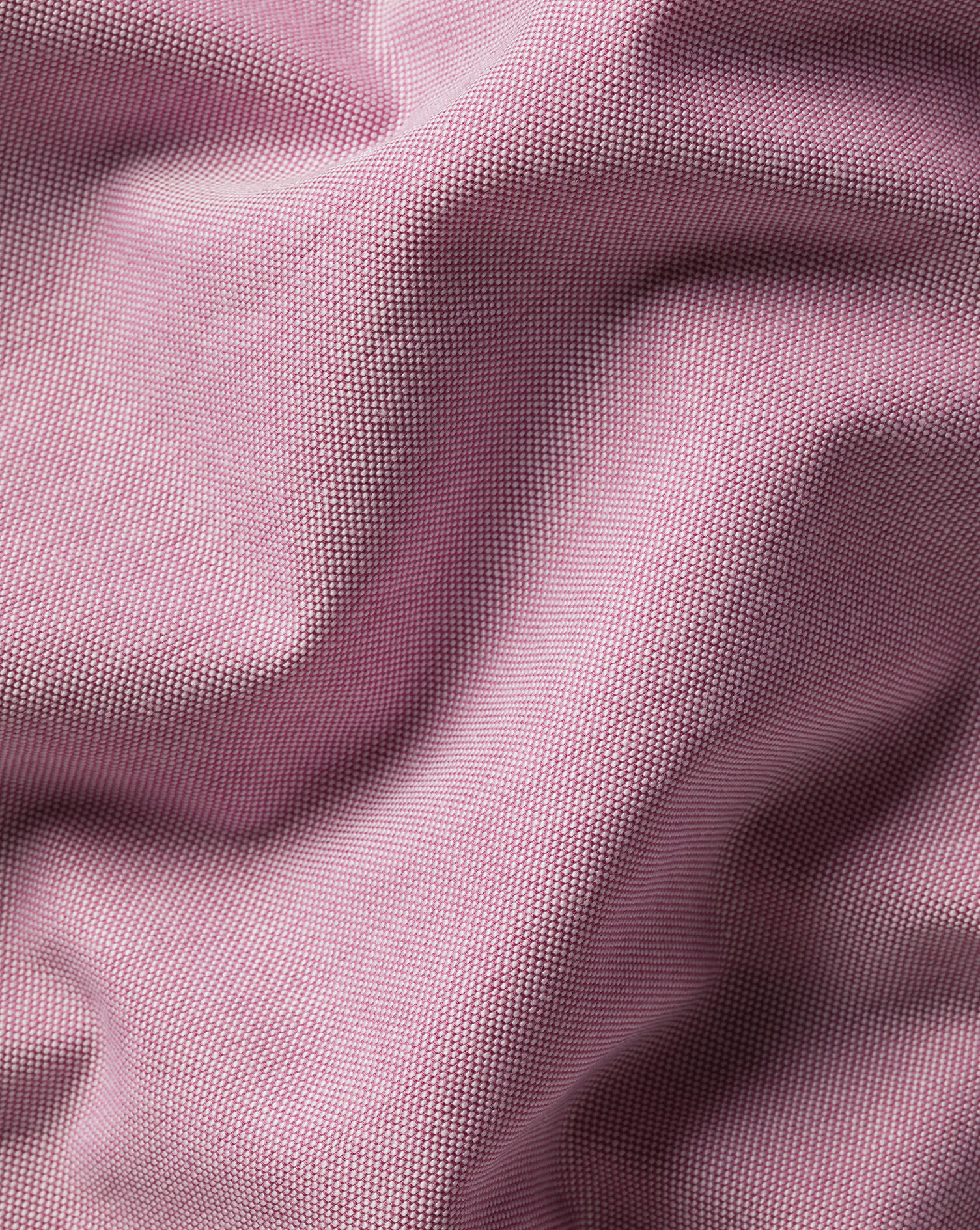 Stretch Washed Oxford Shirt - Dark Pink
