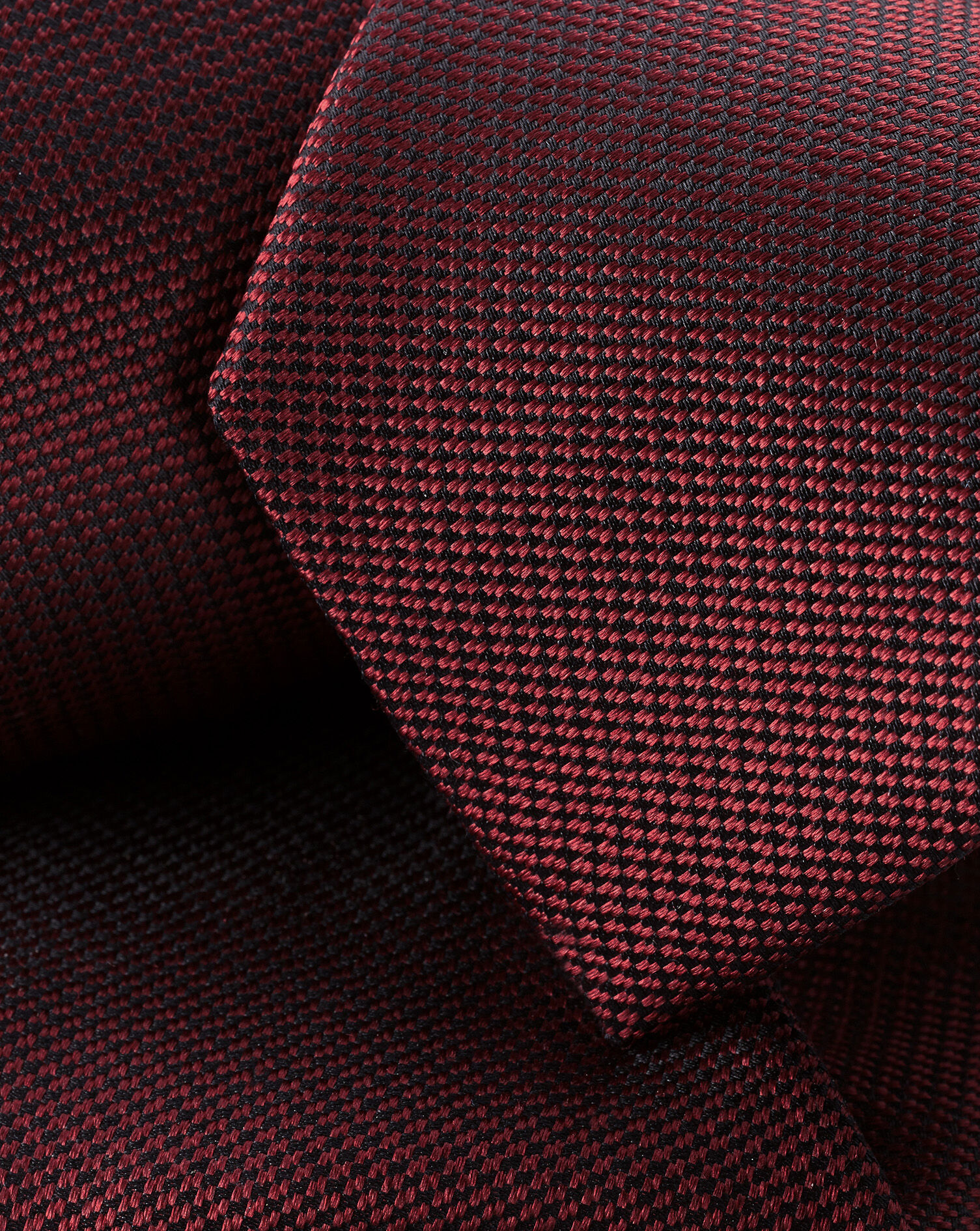 Slim Silk Tie - Red