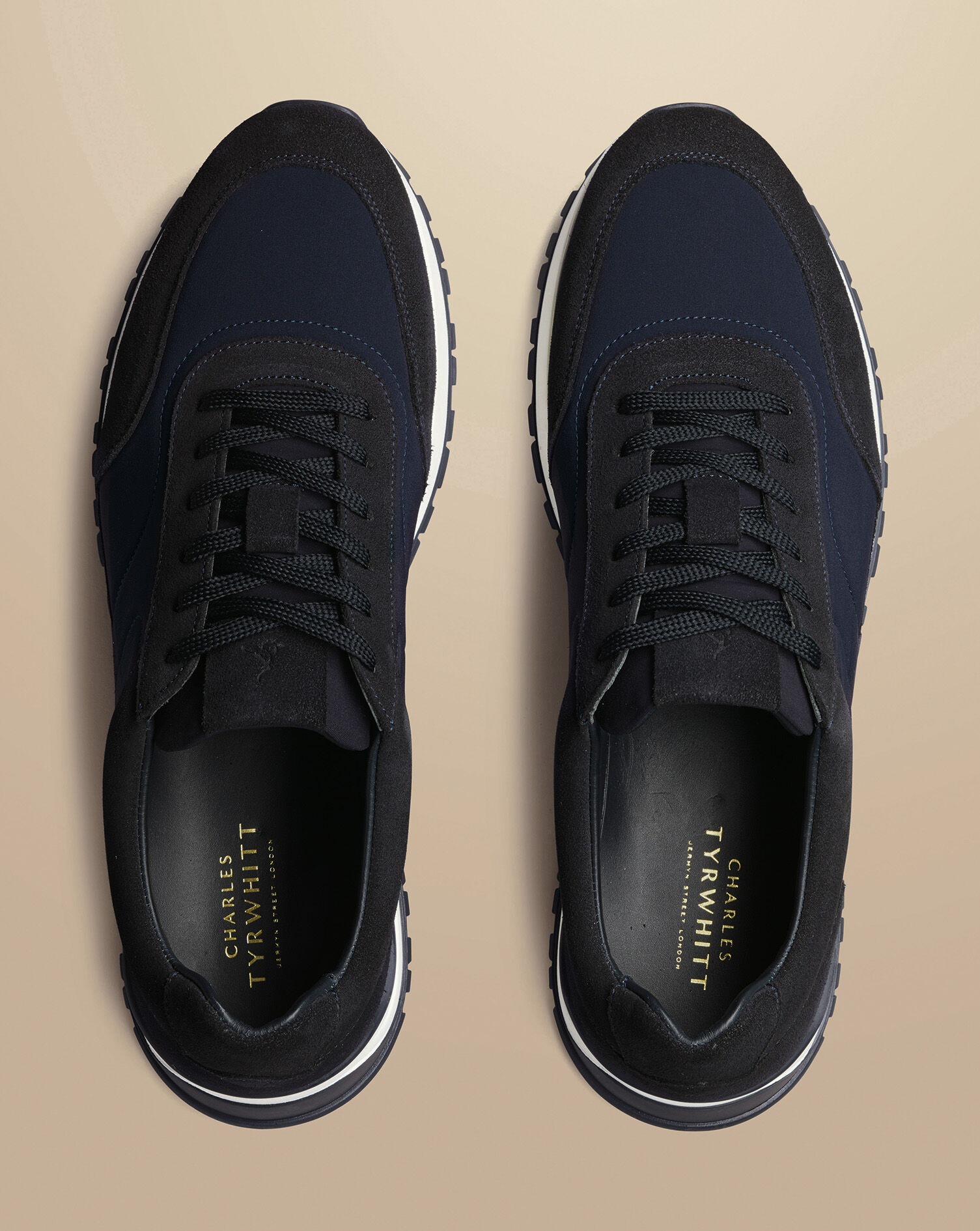 Textile Sneakers - Navy