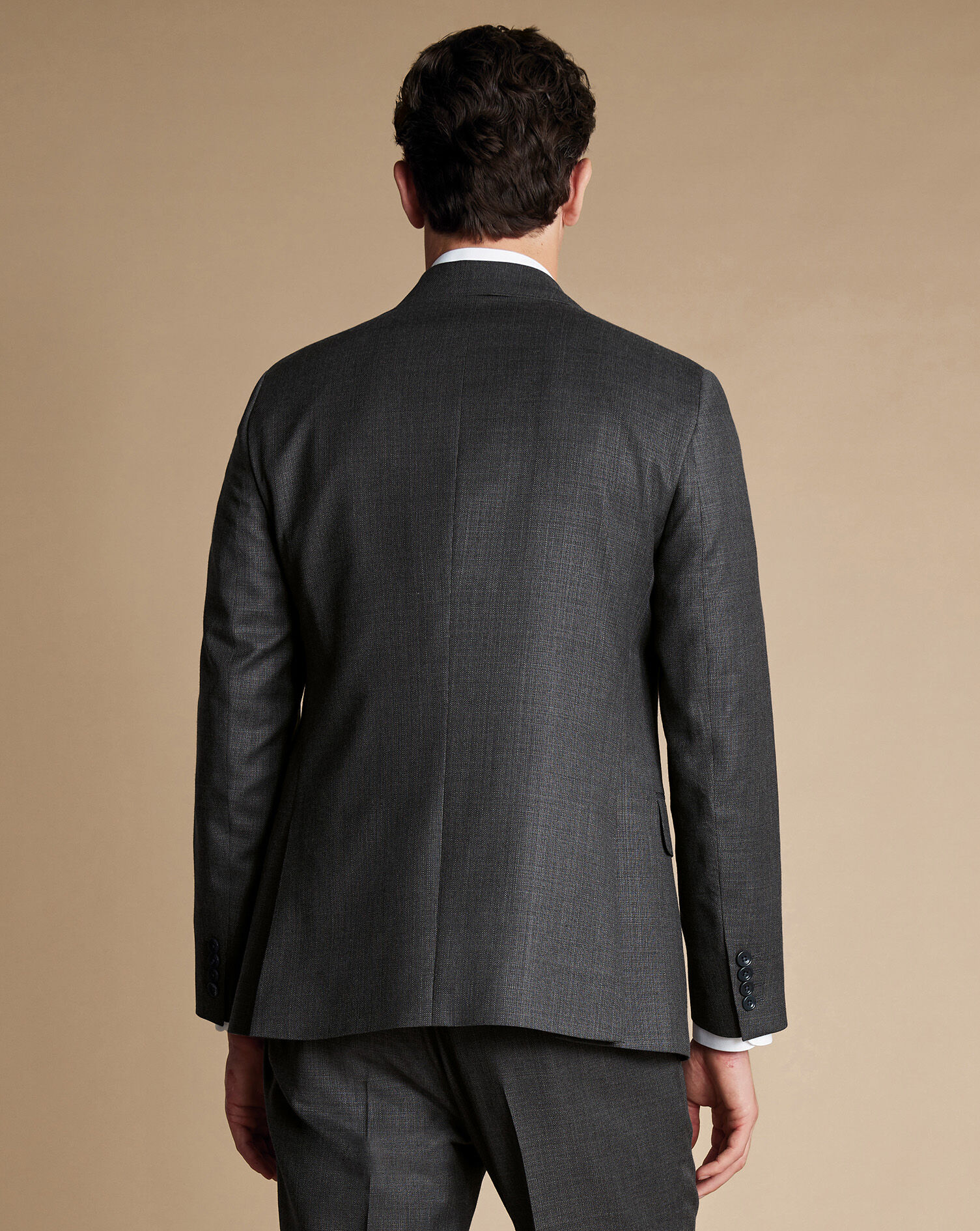 Italian Luxury Suit - Dark Gray