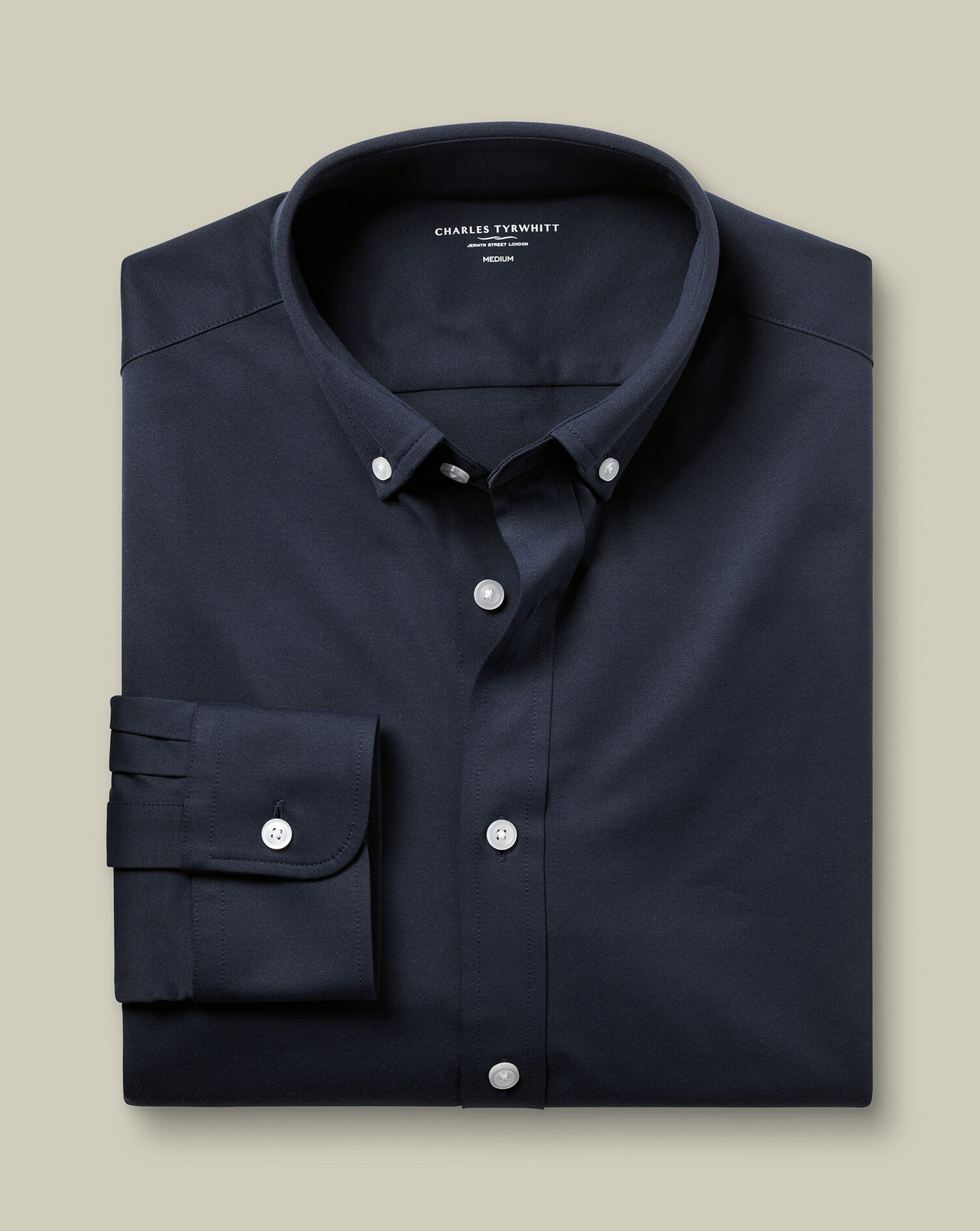 Performance Stretch Jersey Shirt - Navy