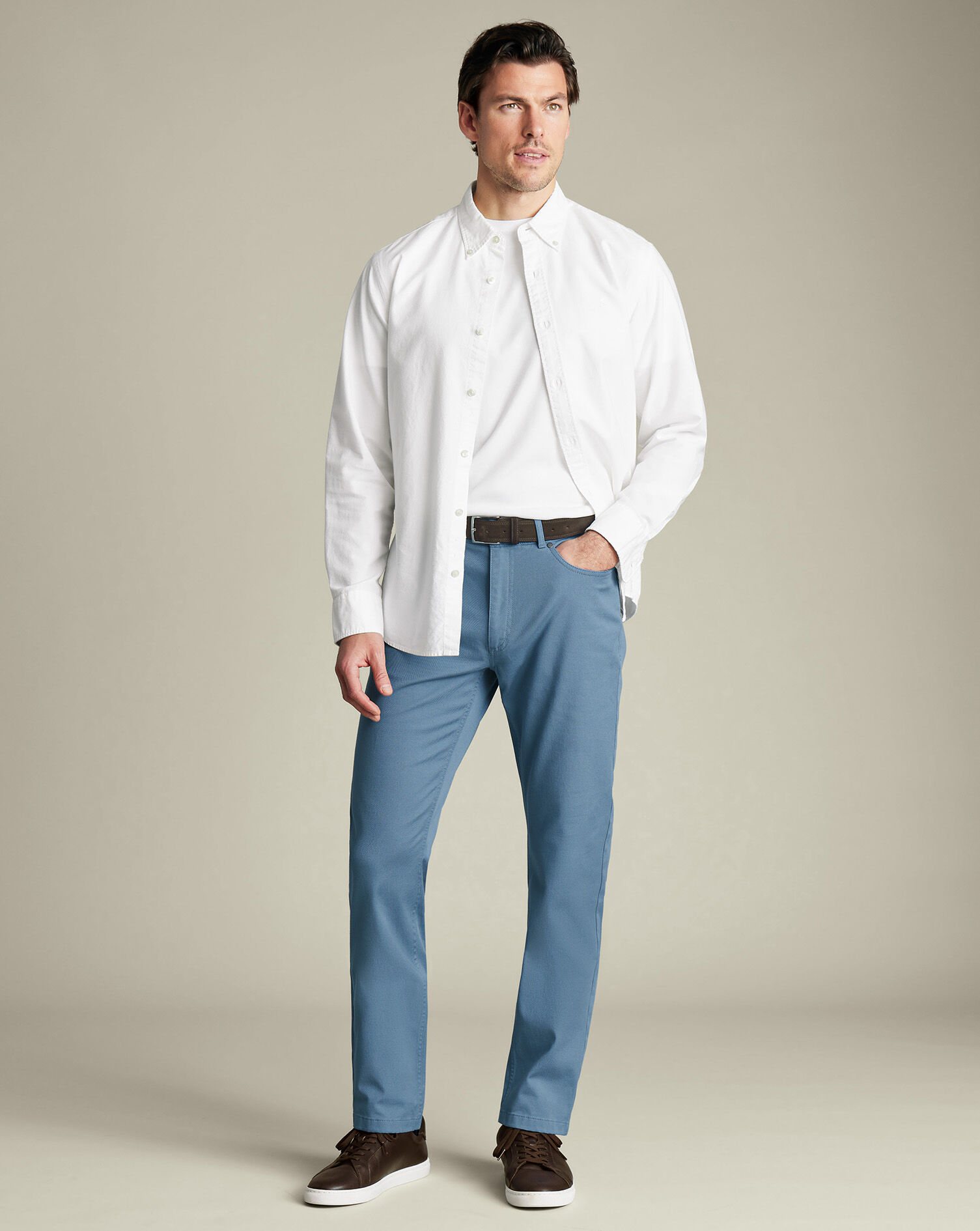 5 Pocket Jeans - Ocean Blue
